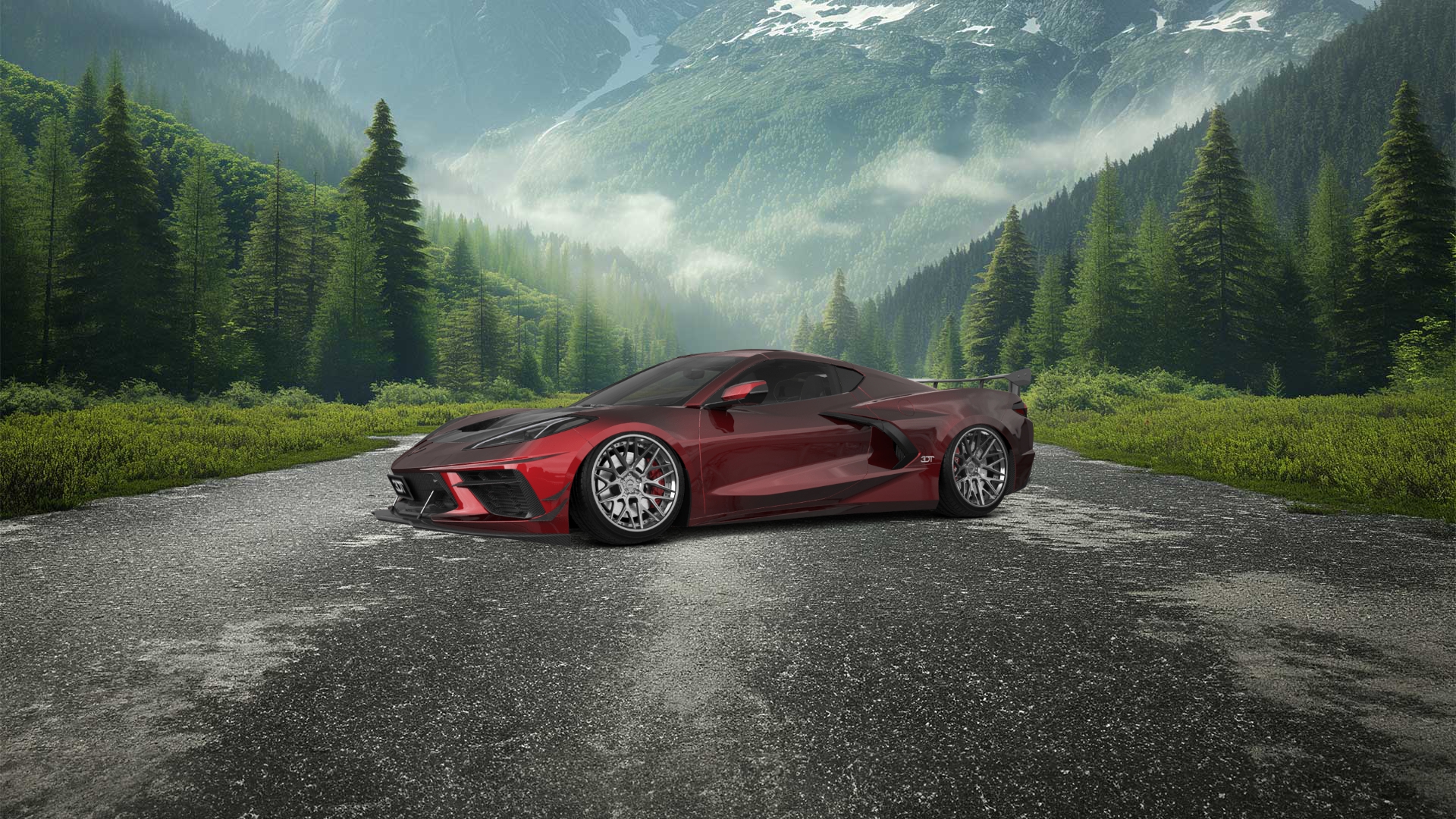 Chevrolet Corvette 2 door targa top 2020 tuning