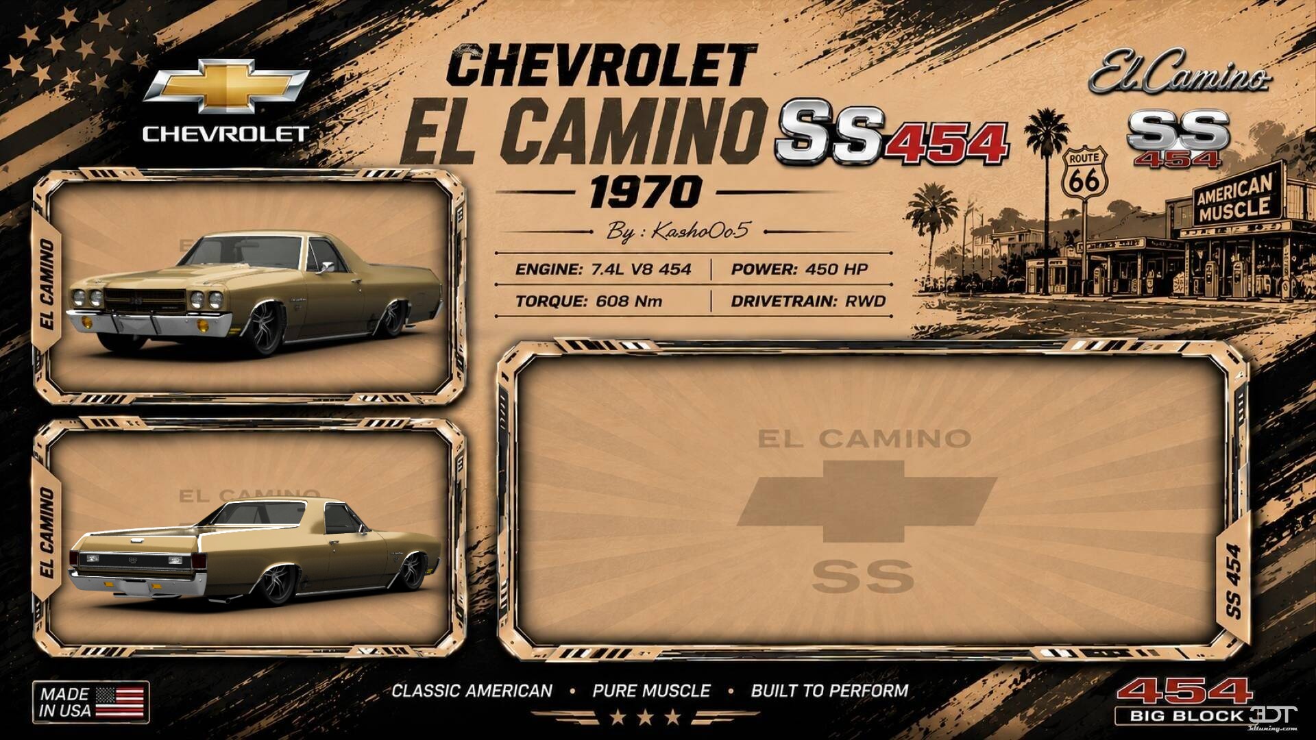 Chevrolet El Camino SS-454 Coupe 1970 Images