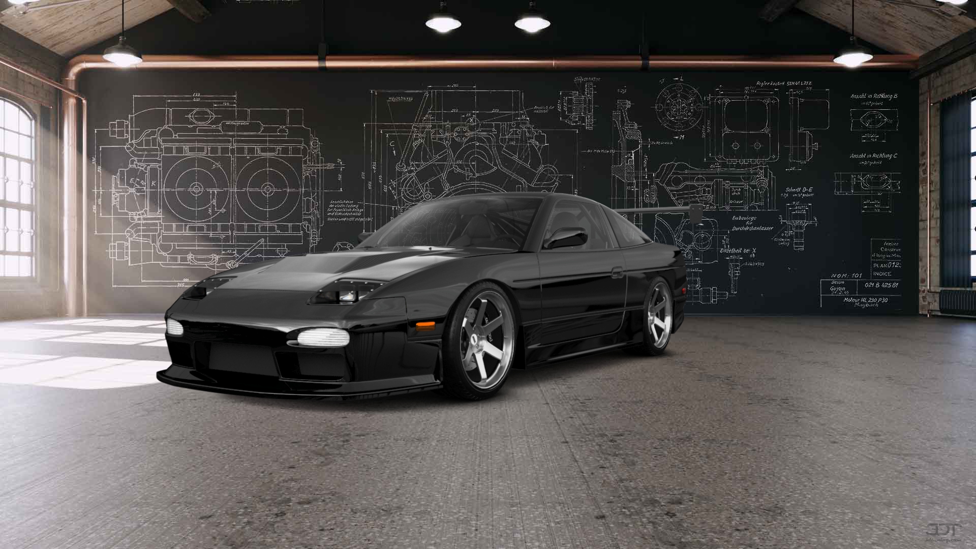Nissan 240SX 3 Door Hatchback 1989