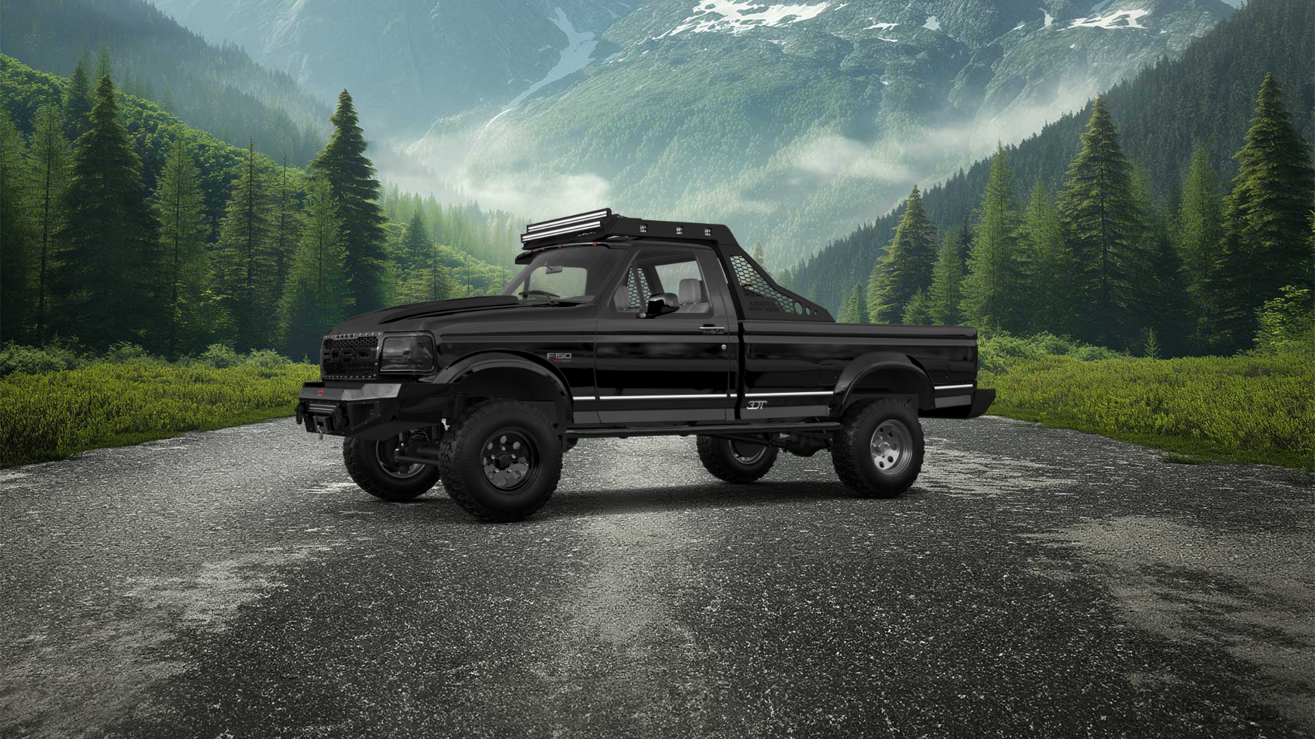 Ford F-150 Regular Cab 2 Door pickup truck 1992 tuning
