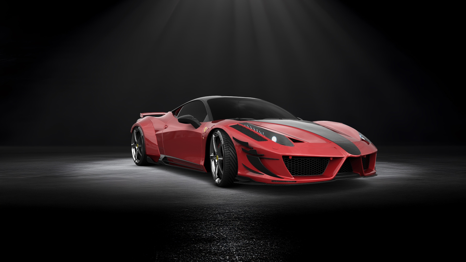 Ferrari 458 Italia 2 door spider 2010 tuning