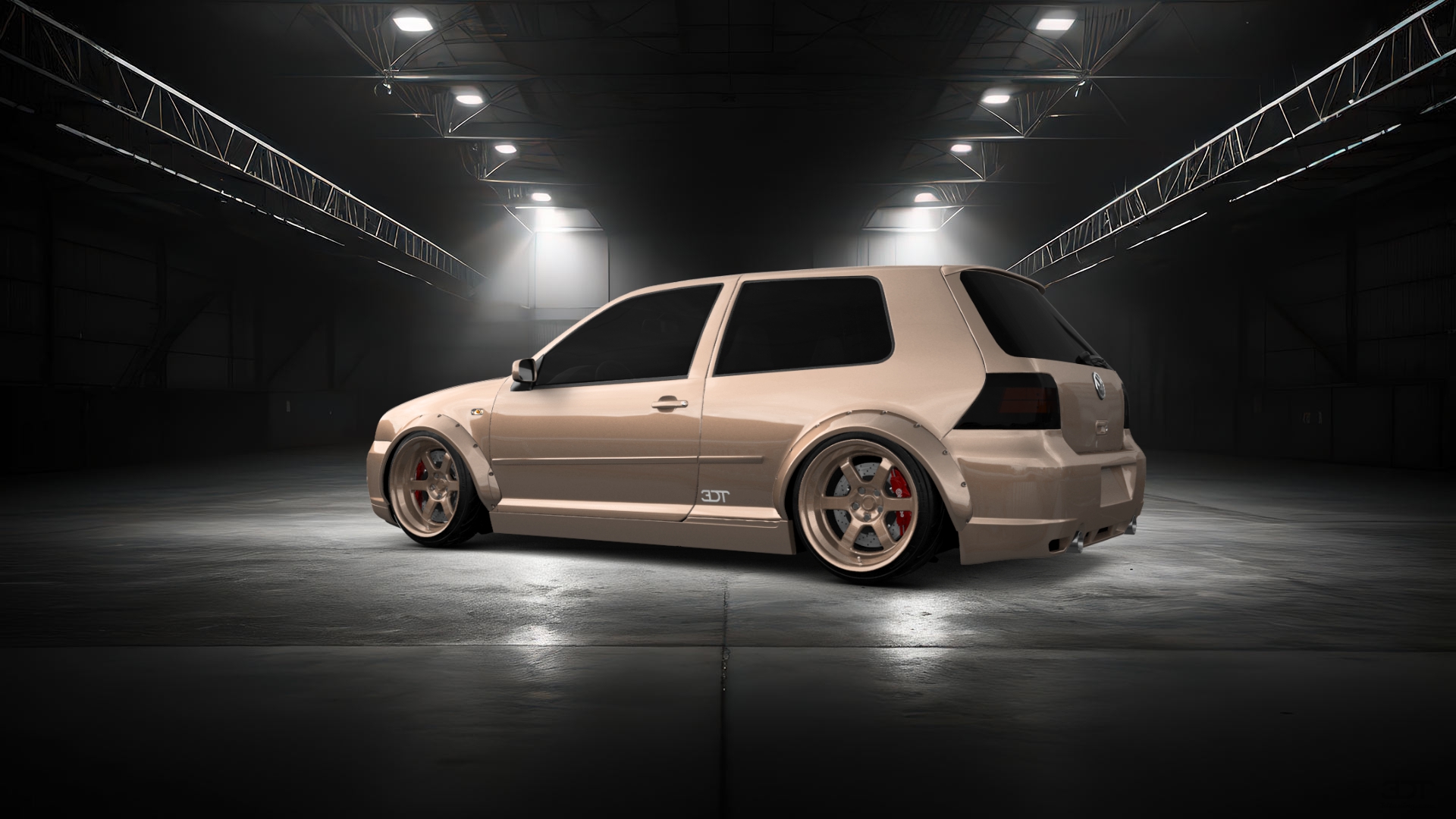 Volkswagen Golf 4 (mk4) 3 Door Hatchback 1997 tuning