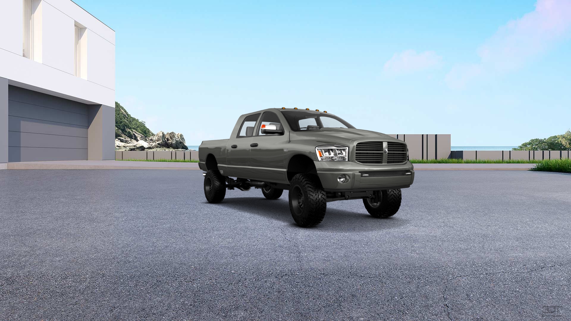 Dodge Ram 2500 4 Door pickup truck 2007 tuning