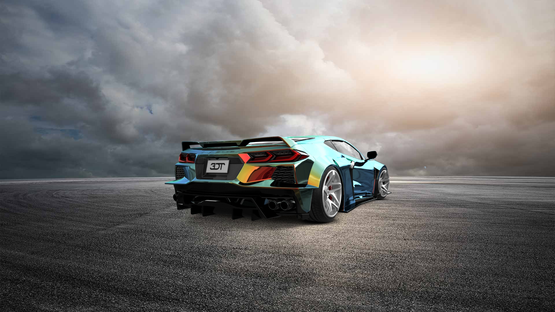 Chevrolet Corvette 2 door targa top 2020 tuning
