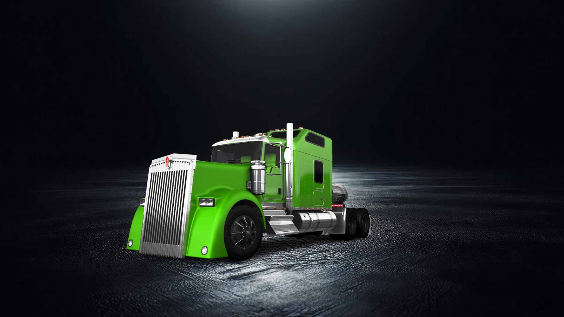 Kenworth W900 Sleeper Cab Truck 2015