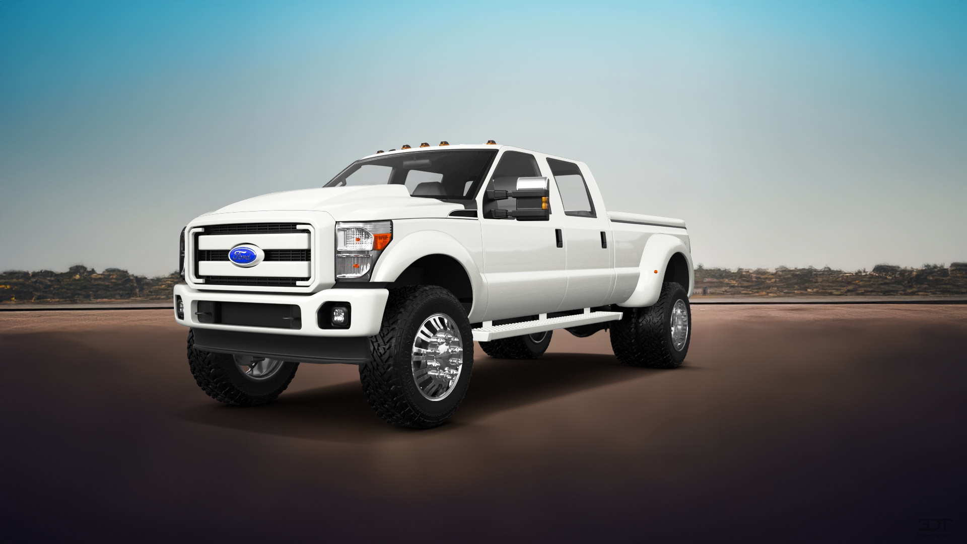 Ford F-350 DRW 4 Door pickup truck 2013 tuning