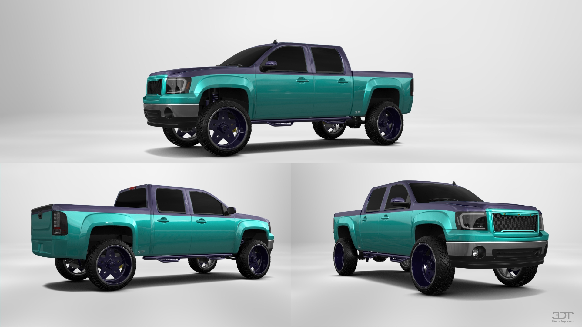 GMC Sierra 1500 Crew Cab 5.8 ft box 4 Door pickup truck 2007
