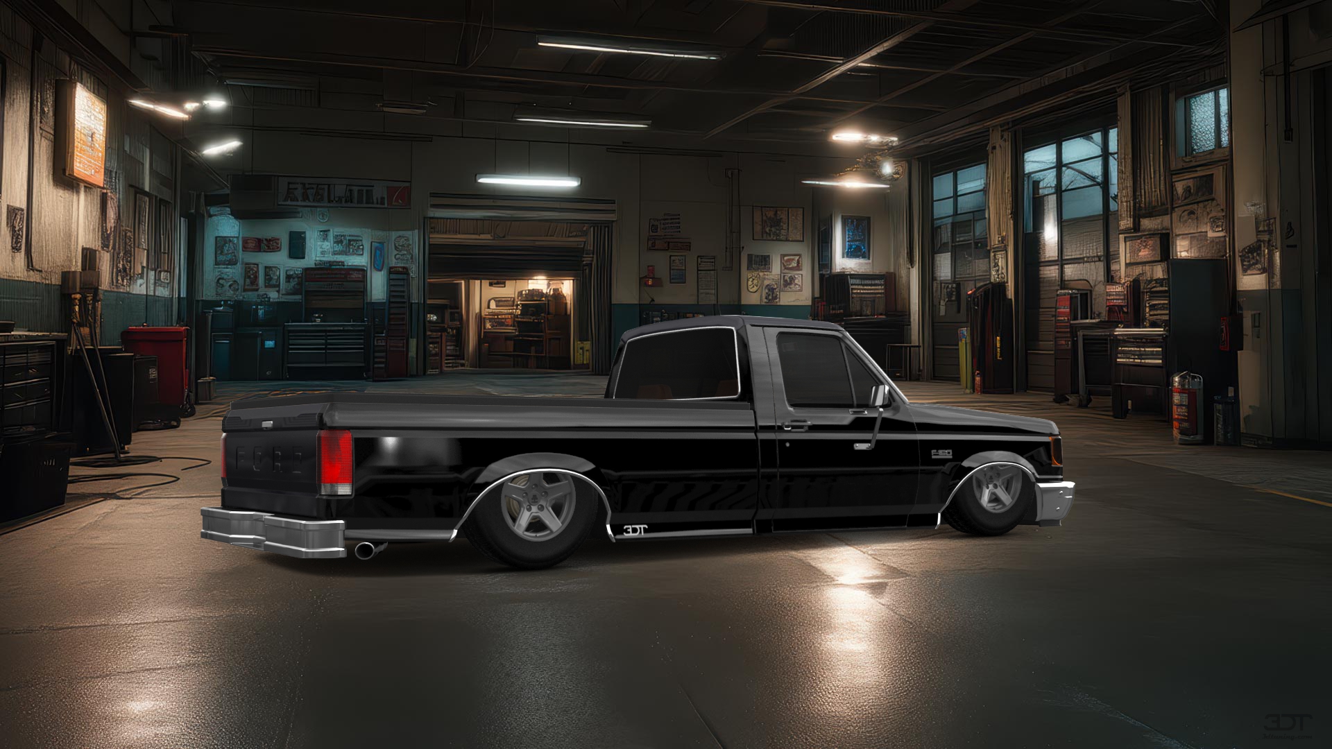 Ford F-150 2 Door pickup truck 1987 tuning