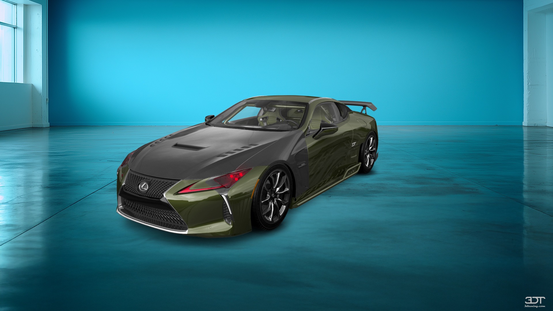 Lexus LC500 2 door fastback coupe 2017 tuning