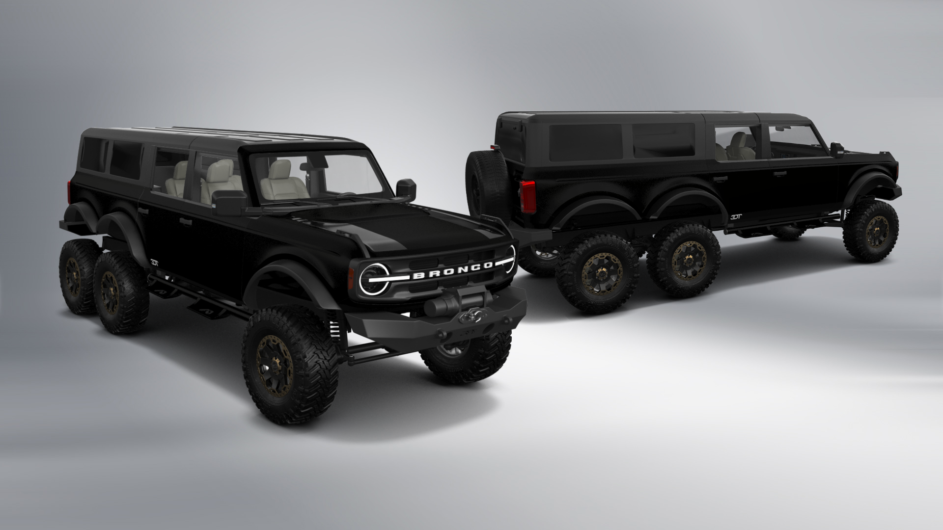 Ford Bronco 6X6 4 Door pickup truck 2021
