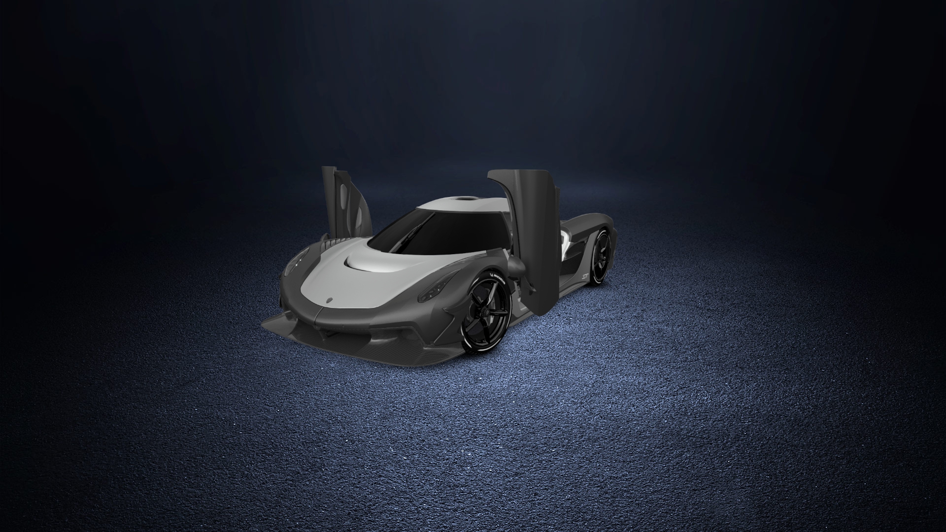 Koenigsegg Jesko 2 door targa top 2020