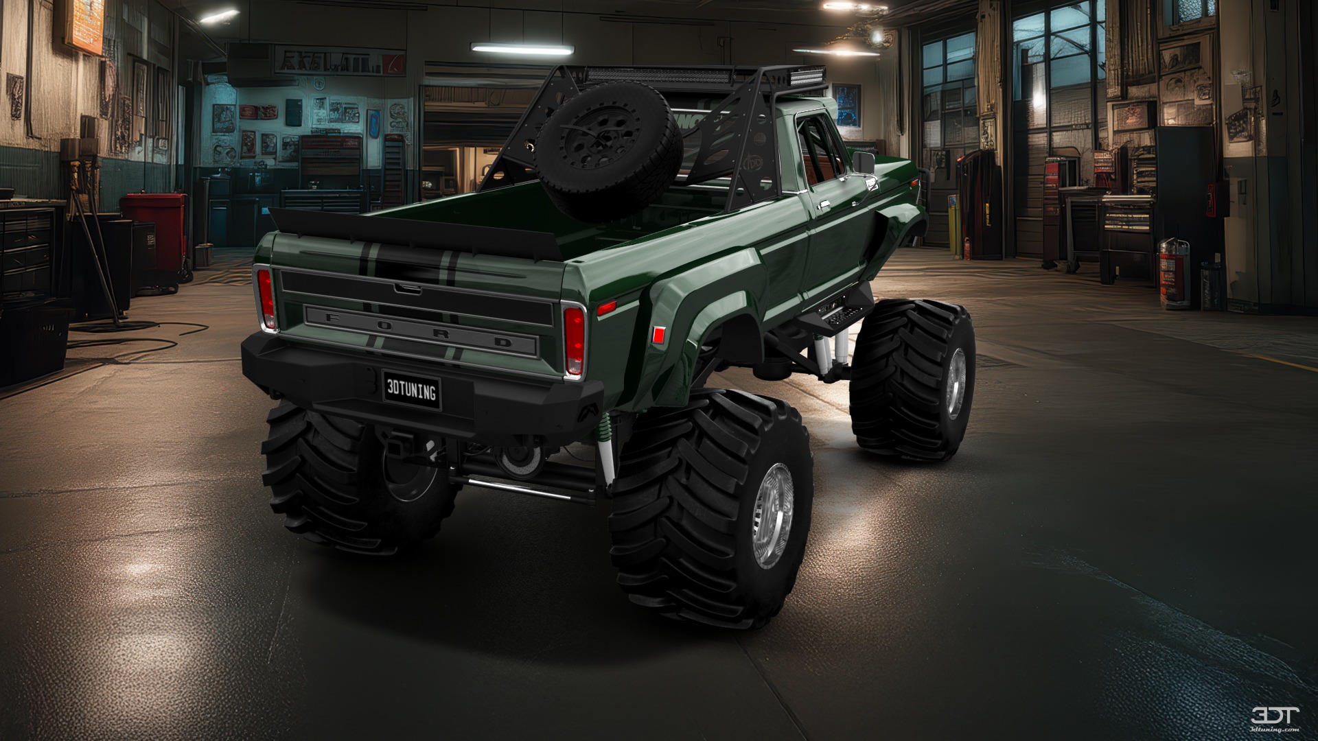 Ford F-350 Dually Regular Cab 2 Door pickup truck 1978 tuning