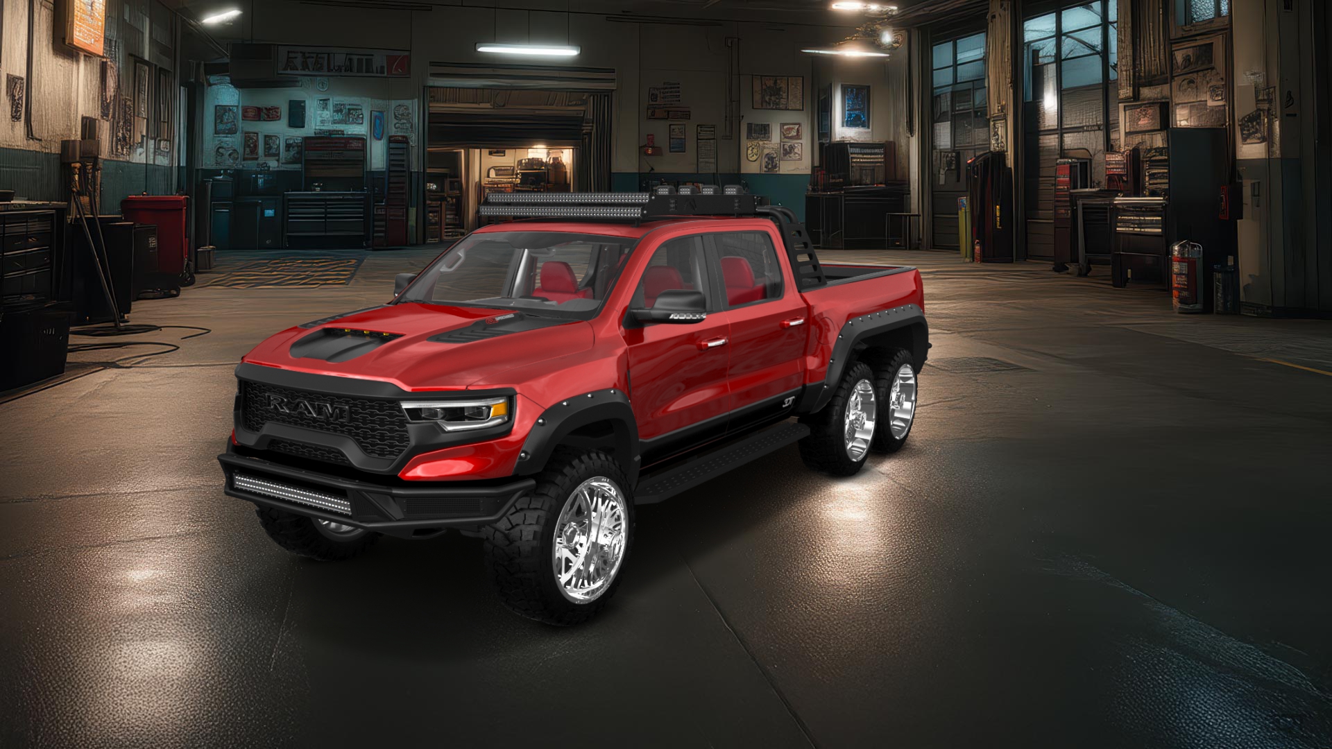 Dodge Ram Hennessey Mammoth 6X6 Truck 2021 tuning