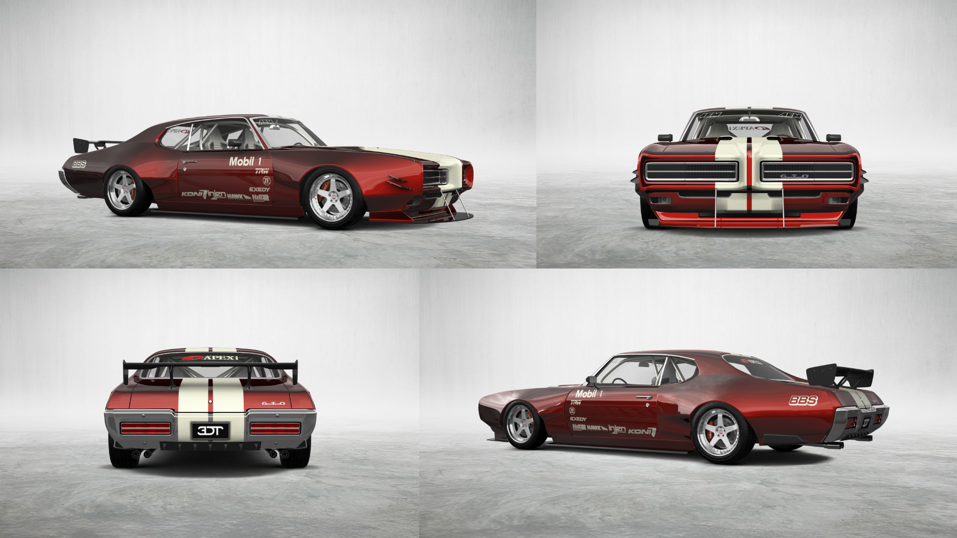 Pontiac GTO 2 Door Coupe 1969 tuning
