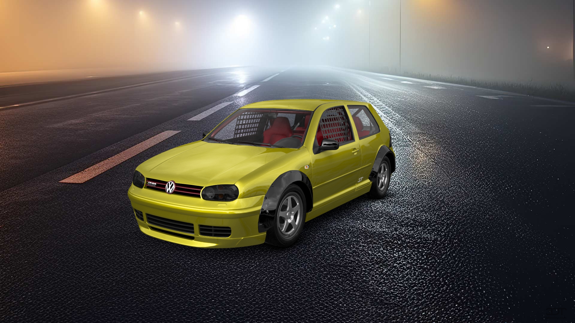 Volkswagen Golf 4 (mk4) 3 Door Hatchback 1997 tuning