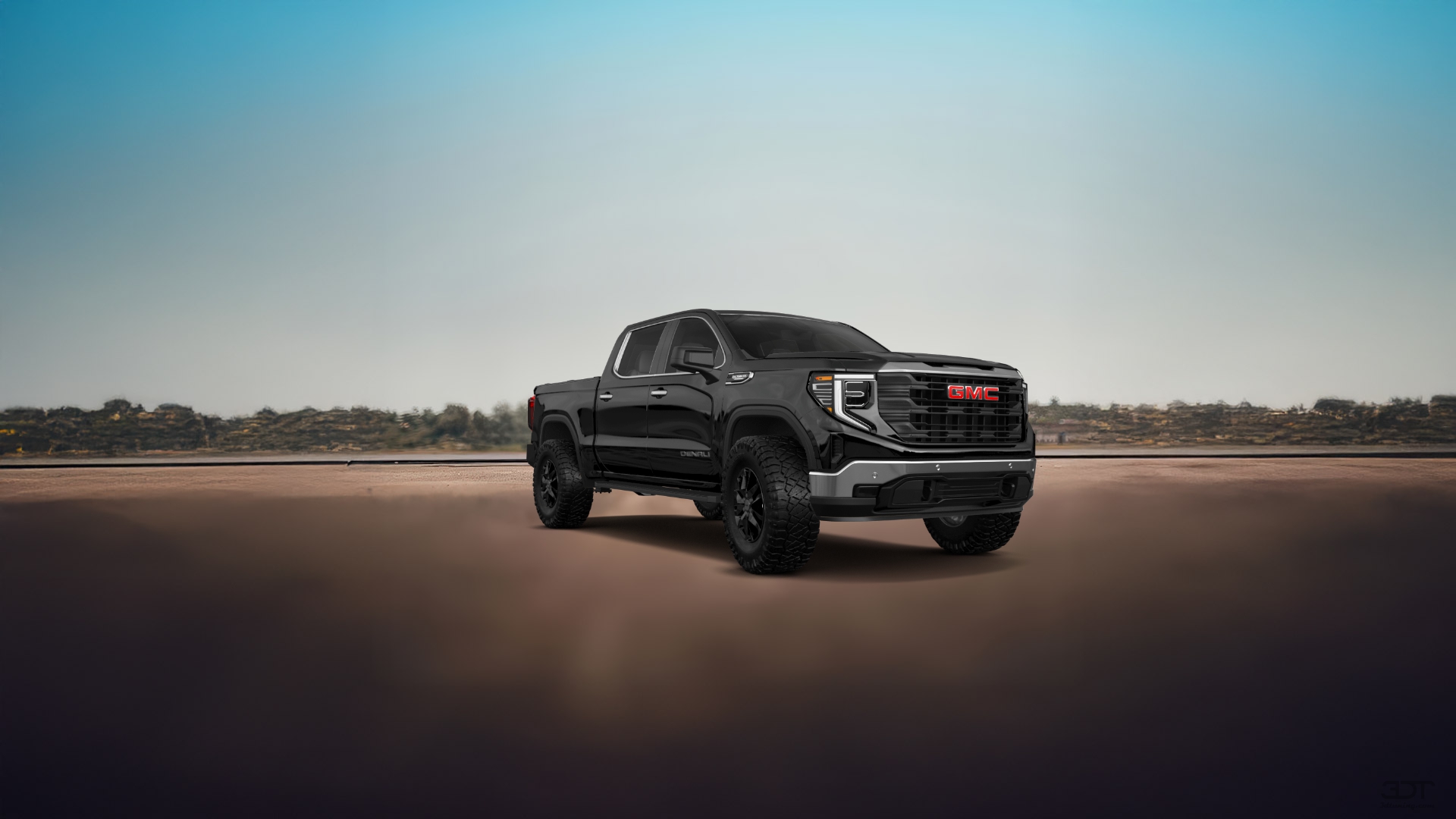 GMC Sierra 1500 Crew Cab 5.8 ft box 4 Door pickup truck 2023 tuning