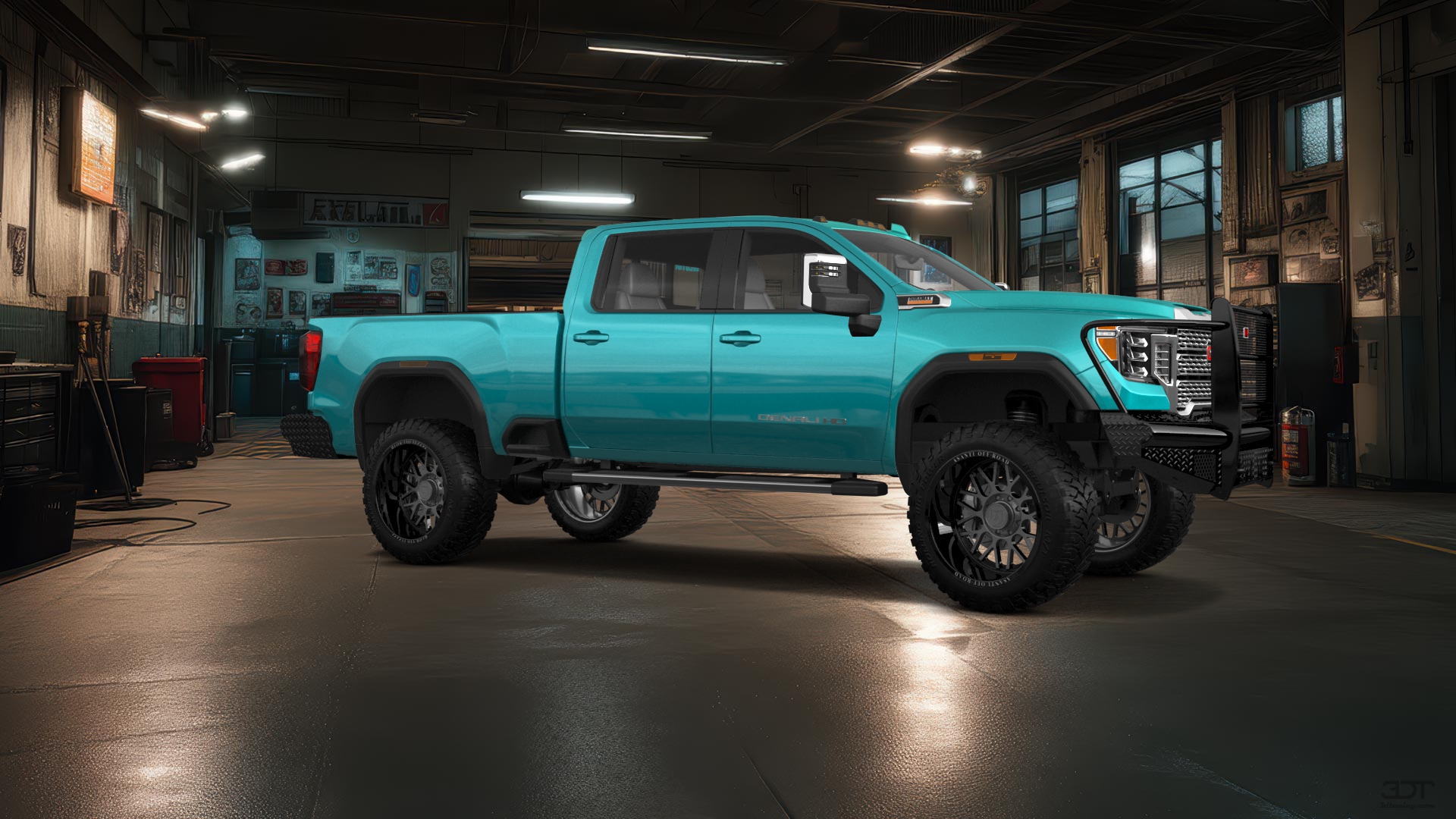 GMC Sierra 2500 HD 4 Door pickup truck 2020 tuning