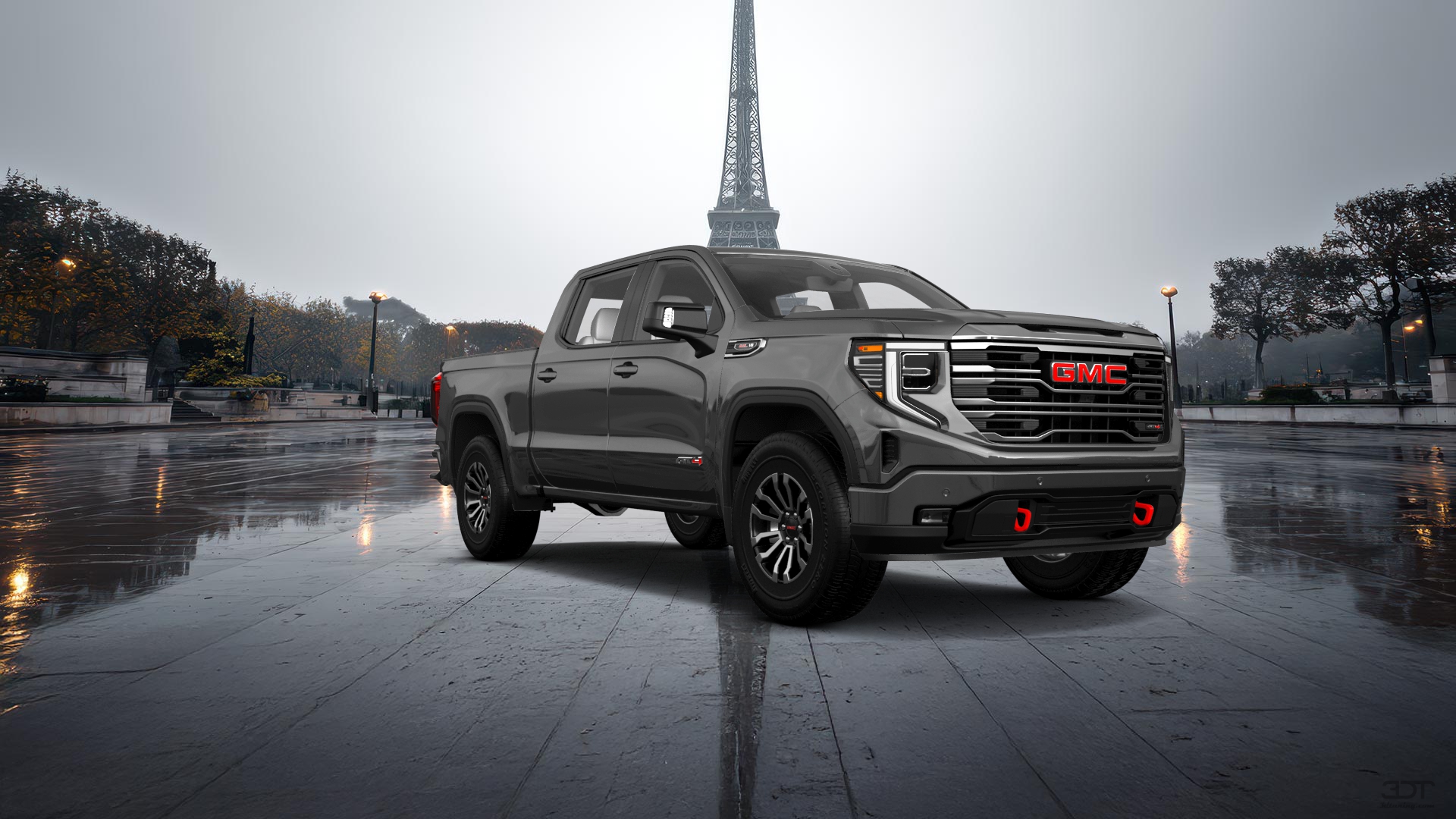 GMC Sierra 1500 Crew Cab 5.8 ft box 4 Door pickup truck 2023 tuning