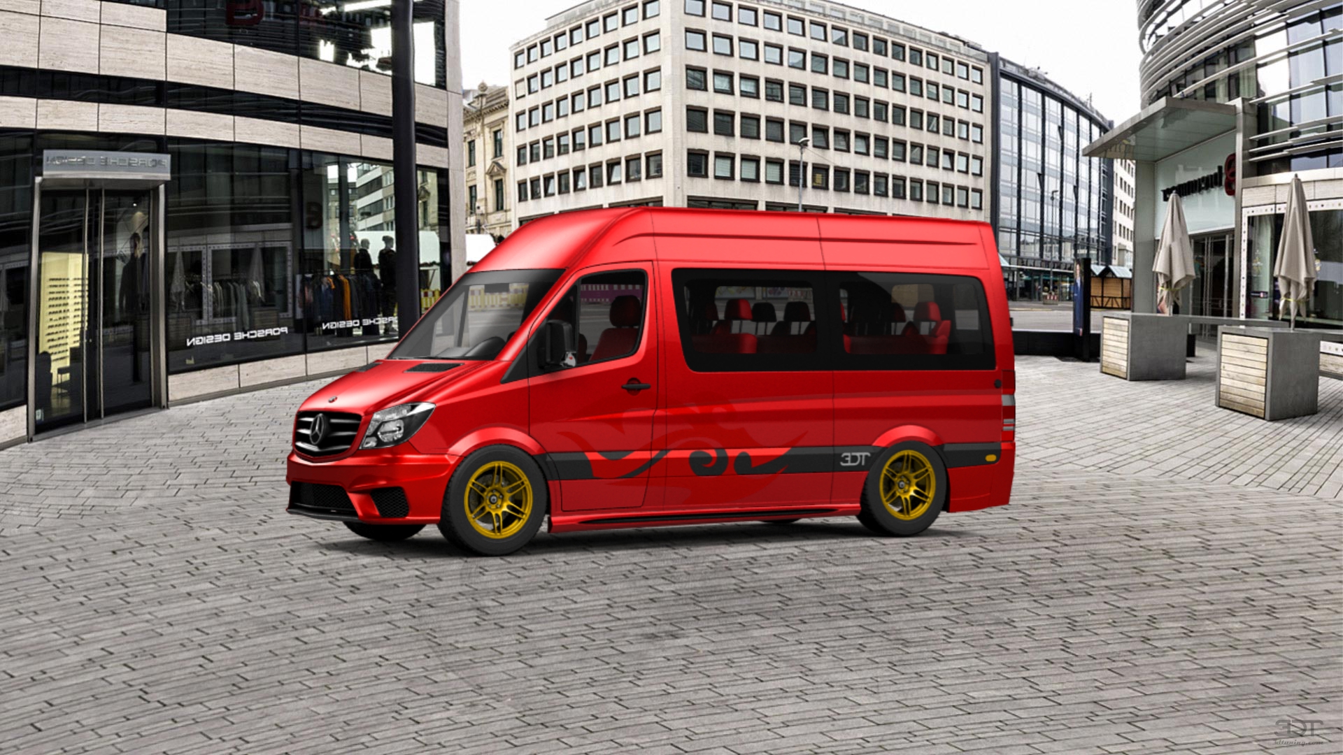 Mercedes Sprinter Passenger Van 2013 tuning