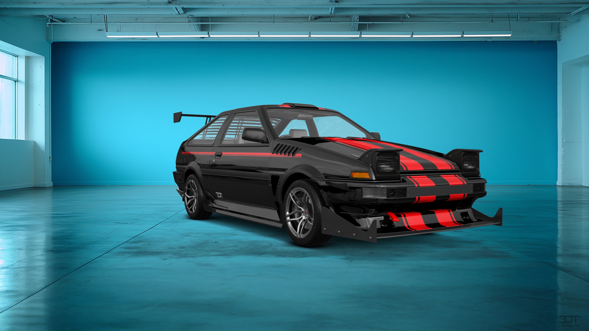 Toyota AE86 3 Door Hatchback 1985 tuning
