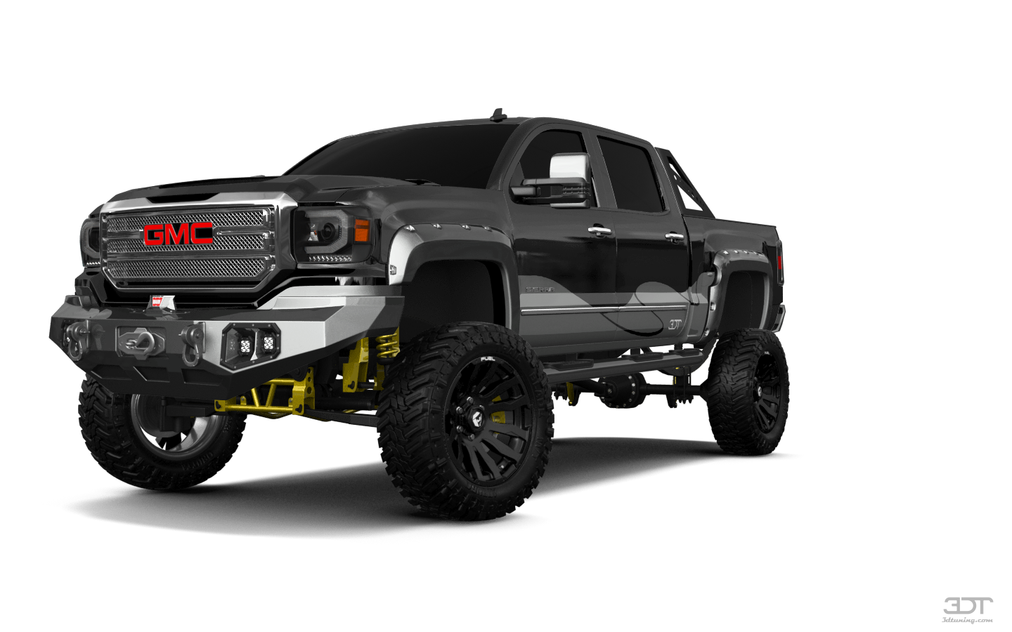 Tuning GMC Sierra 1500 Crew Cab 4 Door pickup truck 2016