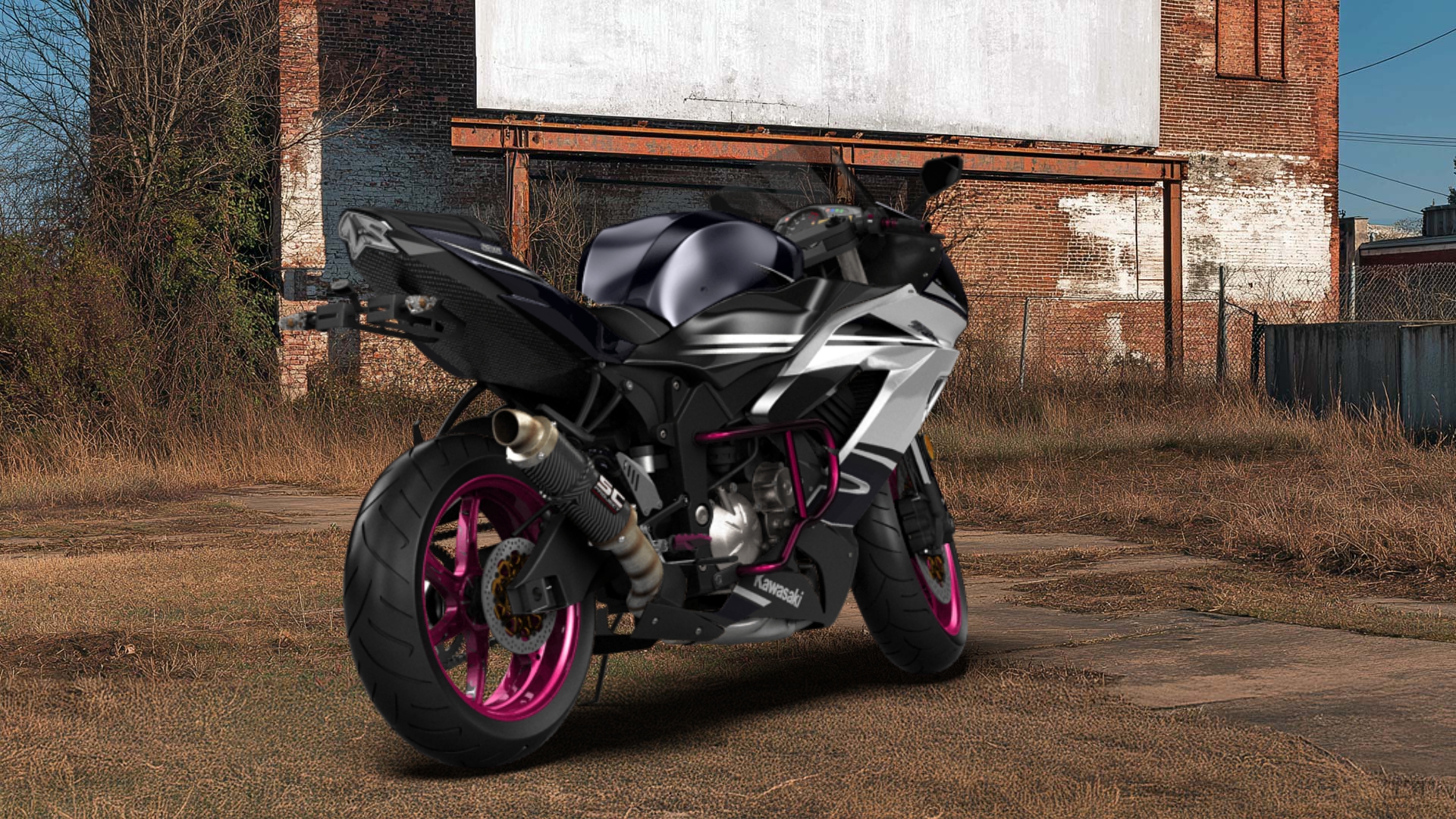 Kawasaki Ninja ZX 6R Sport Bike 2015 Images