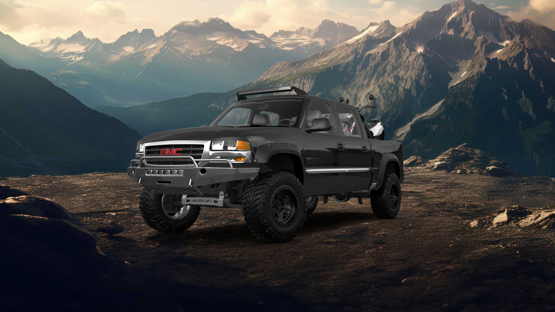 GMC Sierra 1500 Crew Cab Pickup Truck 2000