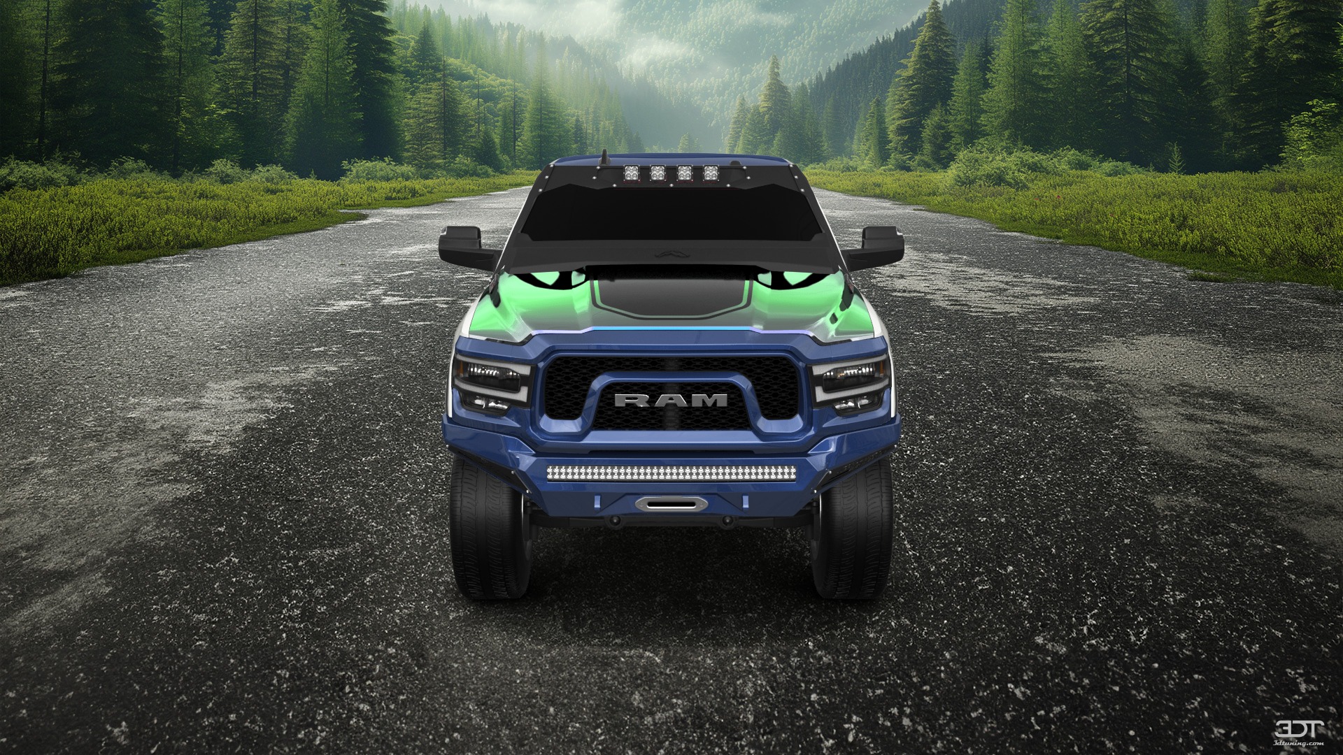 Dodge Ram 2500 4 Door pickup truck 2020 tuning
