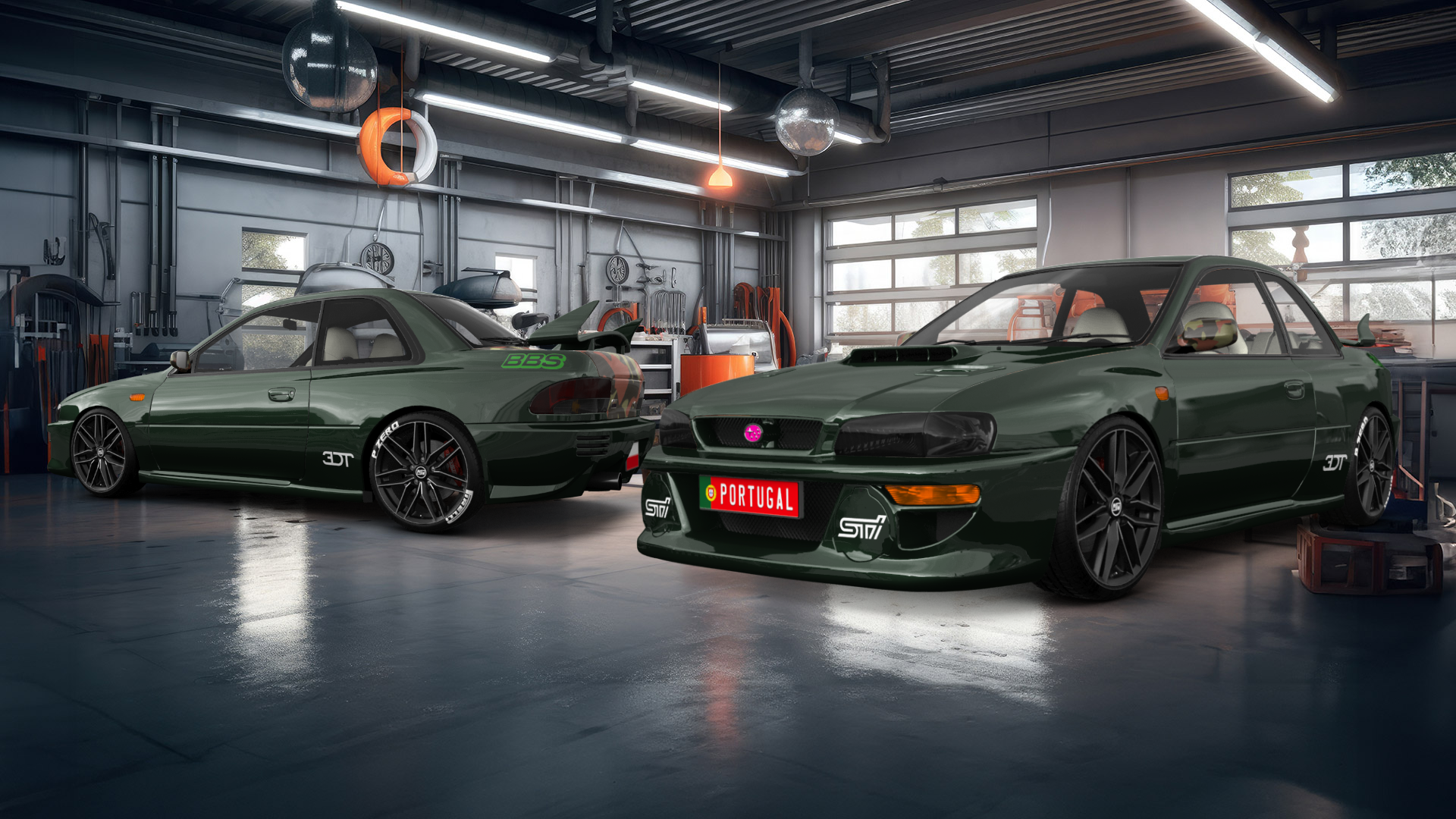 Subaru Impreza WRX STI 22B 2 Door Coupe 2000