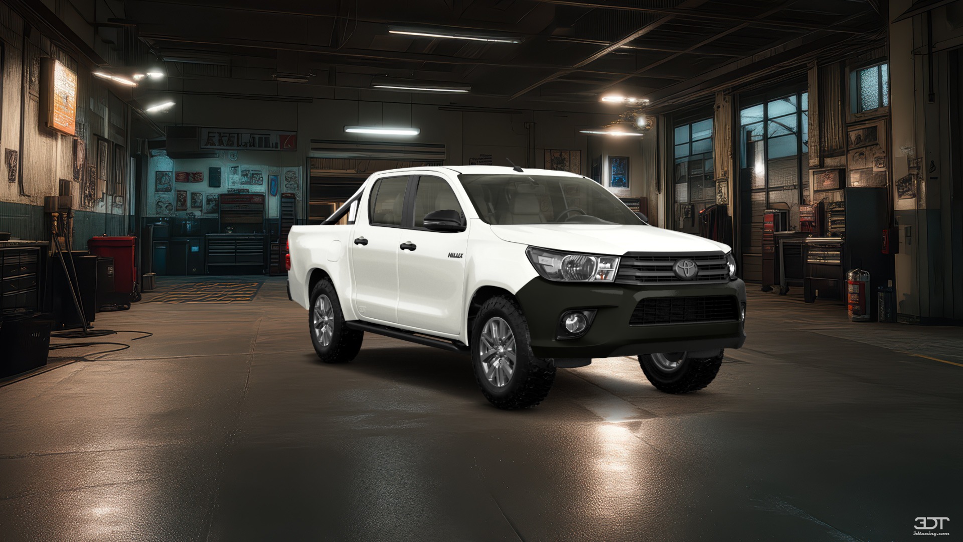 Toyota Hilux Double Cab 4 Door pickup truck 2015 tuning