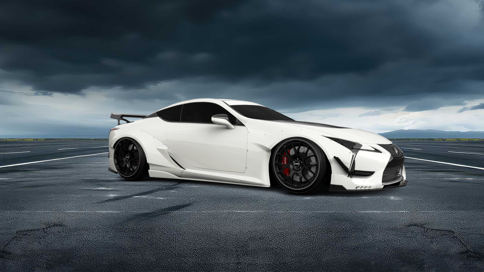 Lexus LC500 2 door fastback coupe 2017