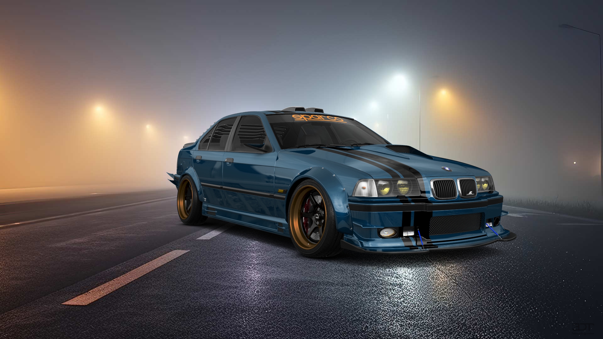 BMW 3 Series 4 Door Saloon 1990