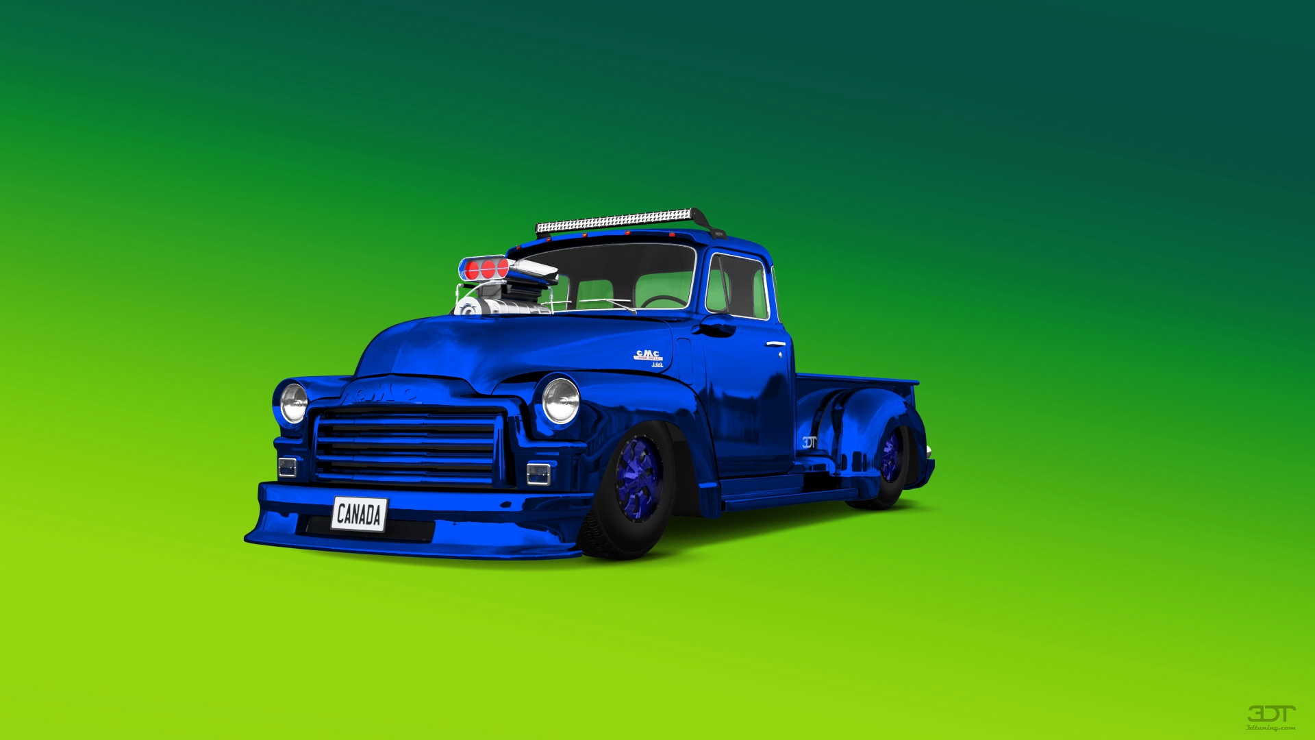 GMC 100 Stepside 2 Door pickup truck 1954
