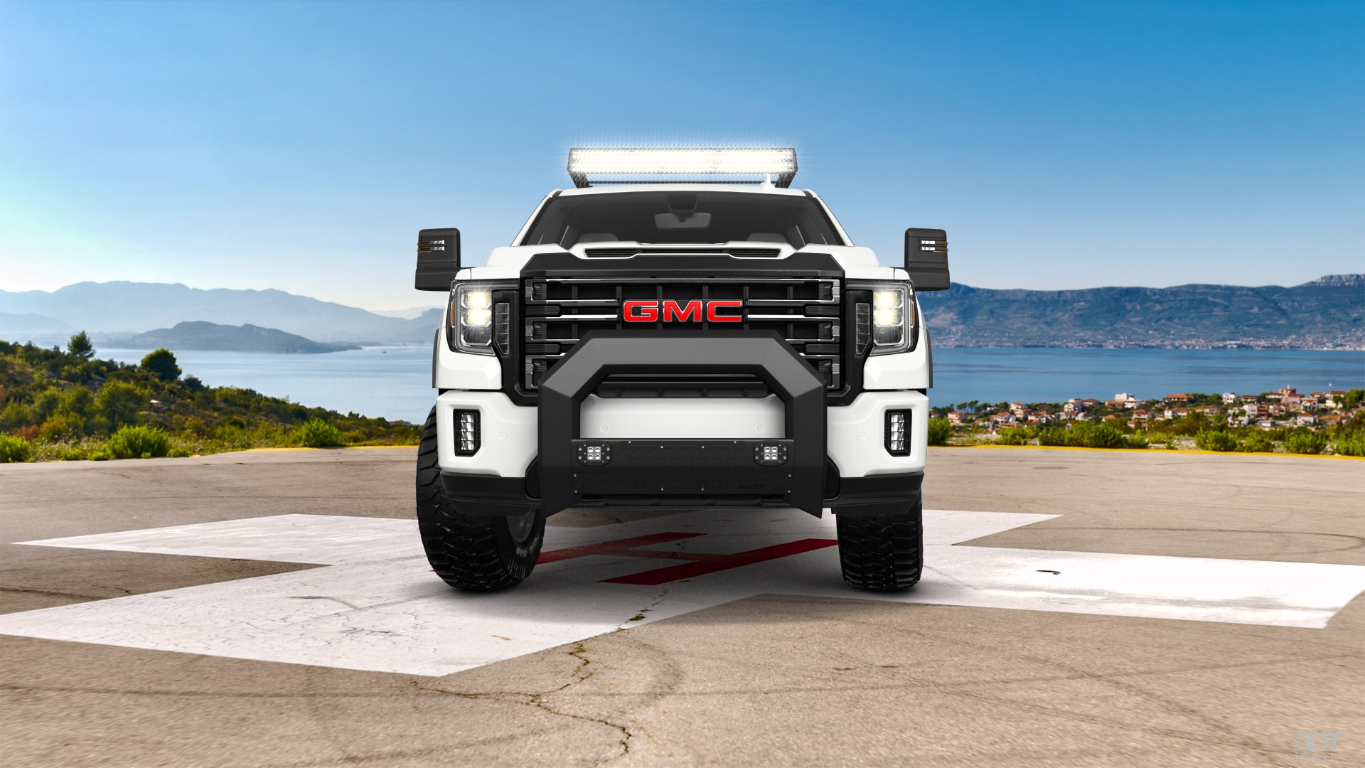 GMC Sierra 2500 HD 4 Door pickup truck 2020 tuning