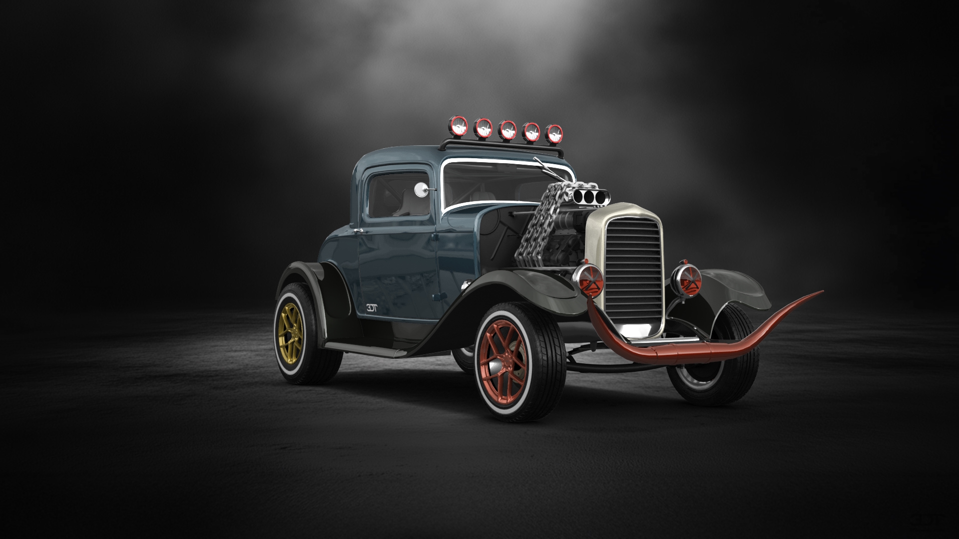 Ford Model B Deluxe 2 Door Coupe 1932