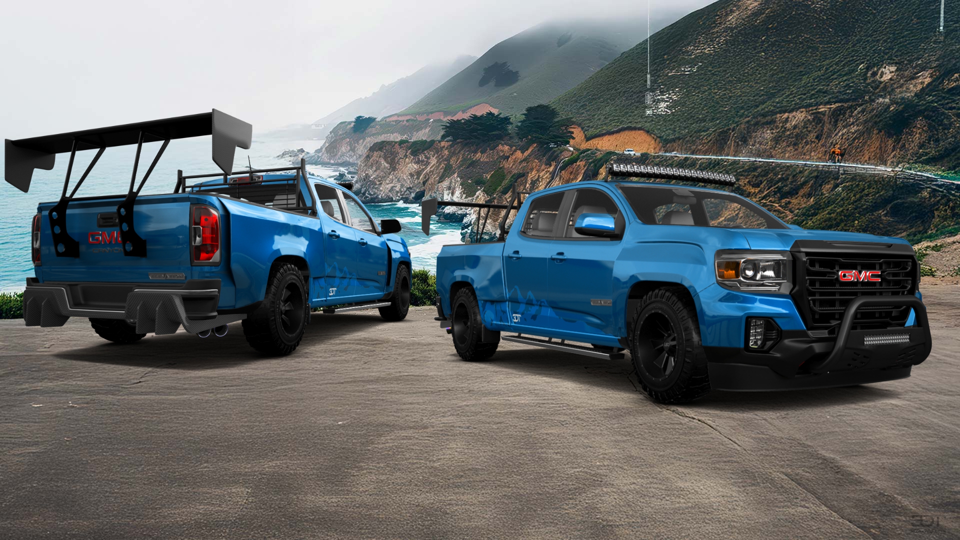 GMC Canyon Crew Cab 4 Door pickup truck 2021 Images
