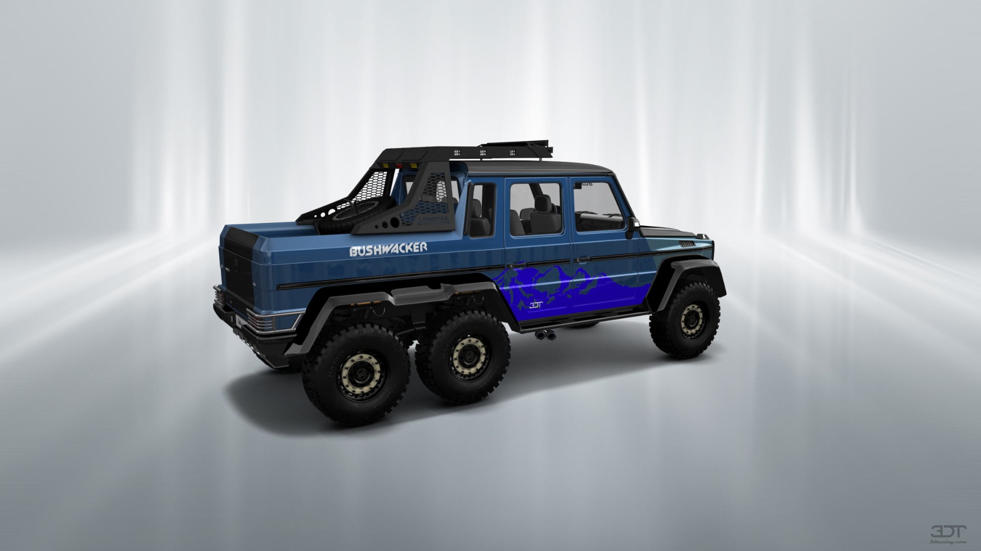 Mercedes G 63 AMG 6x6 4 Door pickup truck 2013 tuning