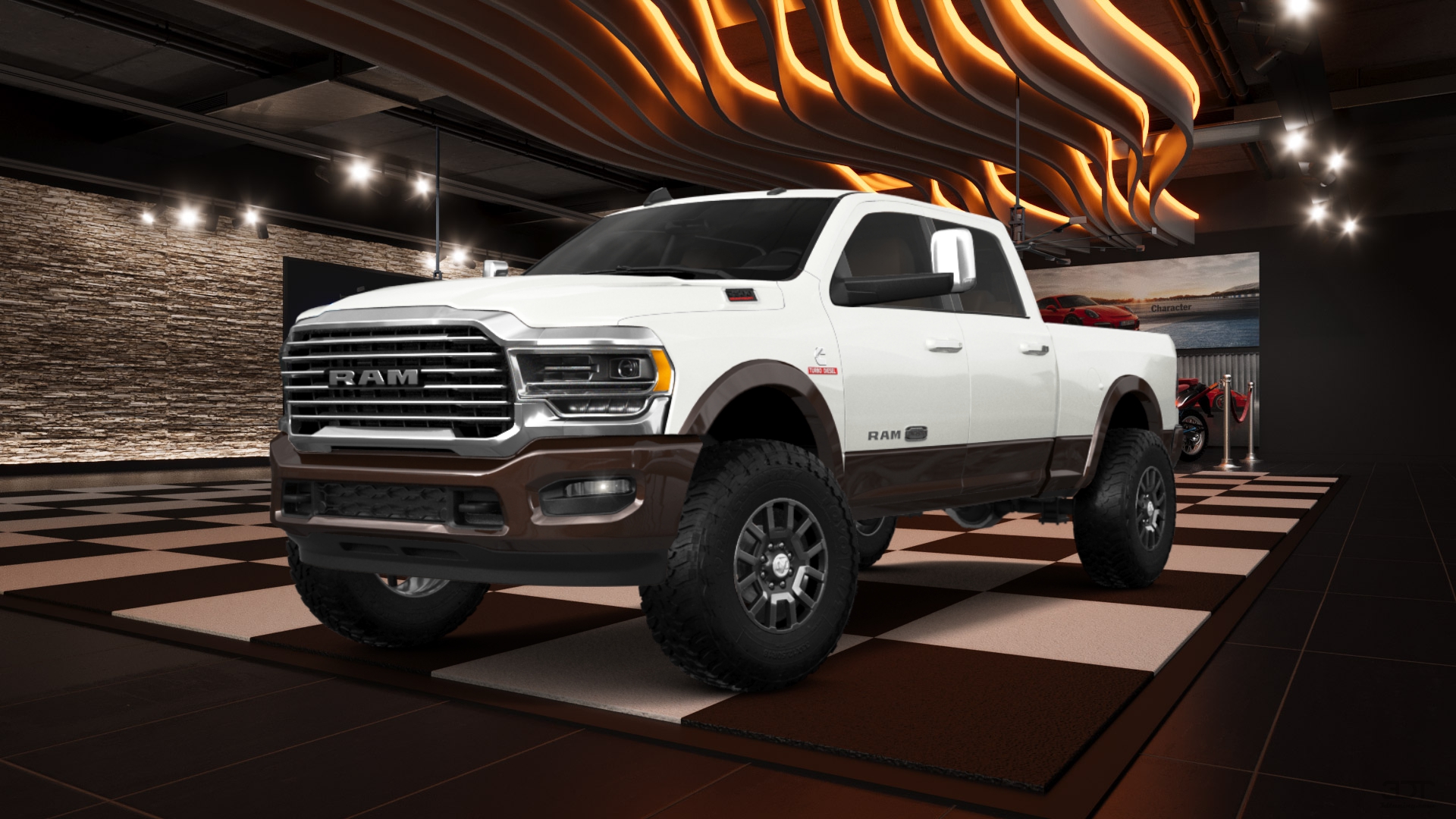 Dodge Ram 2500 4 Door pickup truck 2020 tuning