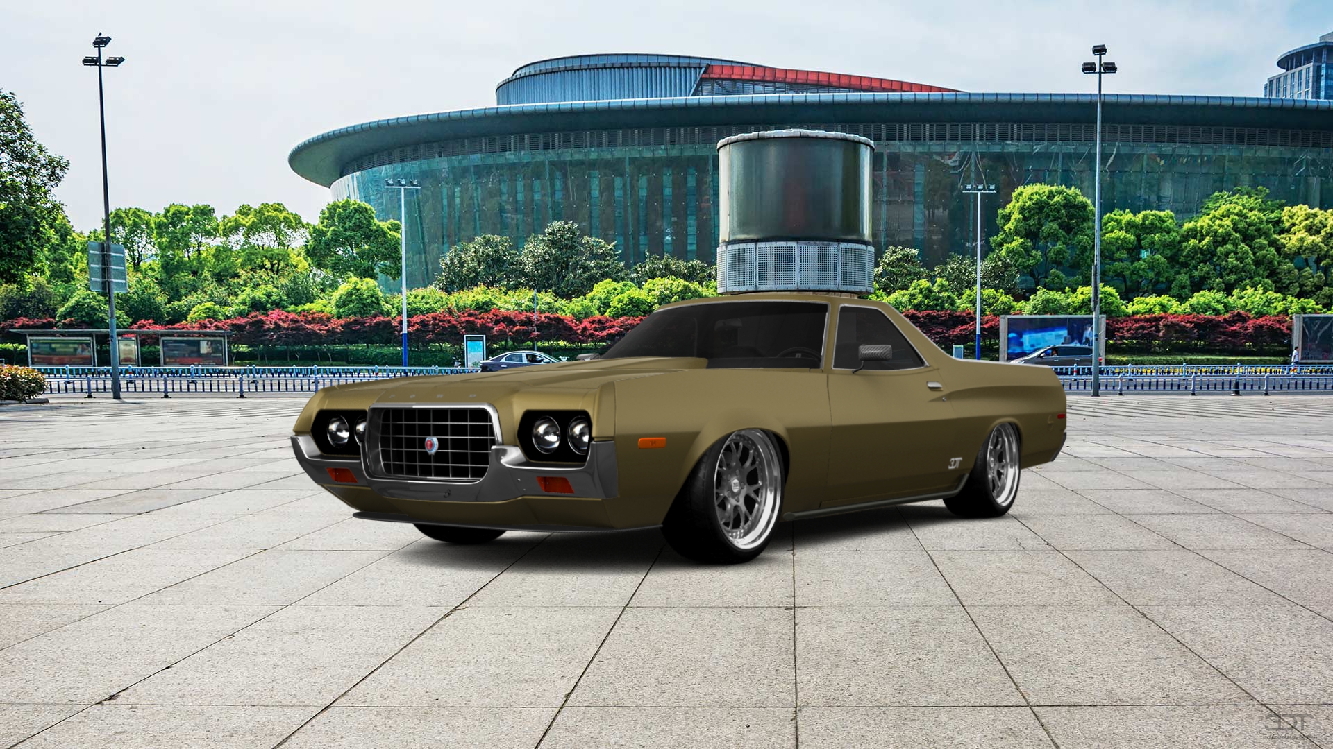 classic Ford Ranchero 1972