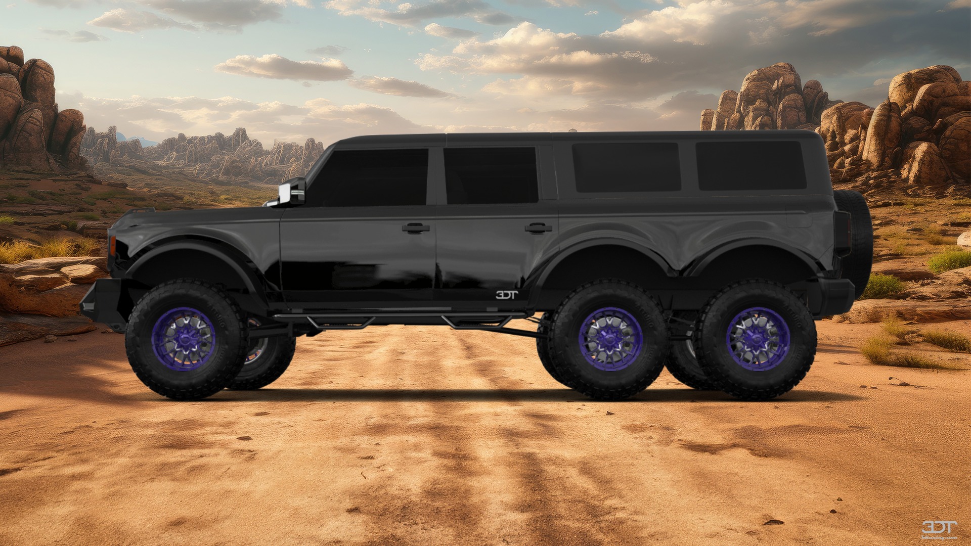 Ford Bronco 6X6 4 Door pickup truck 2021 Images