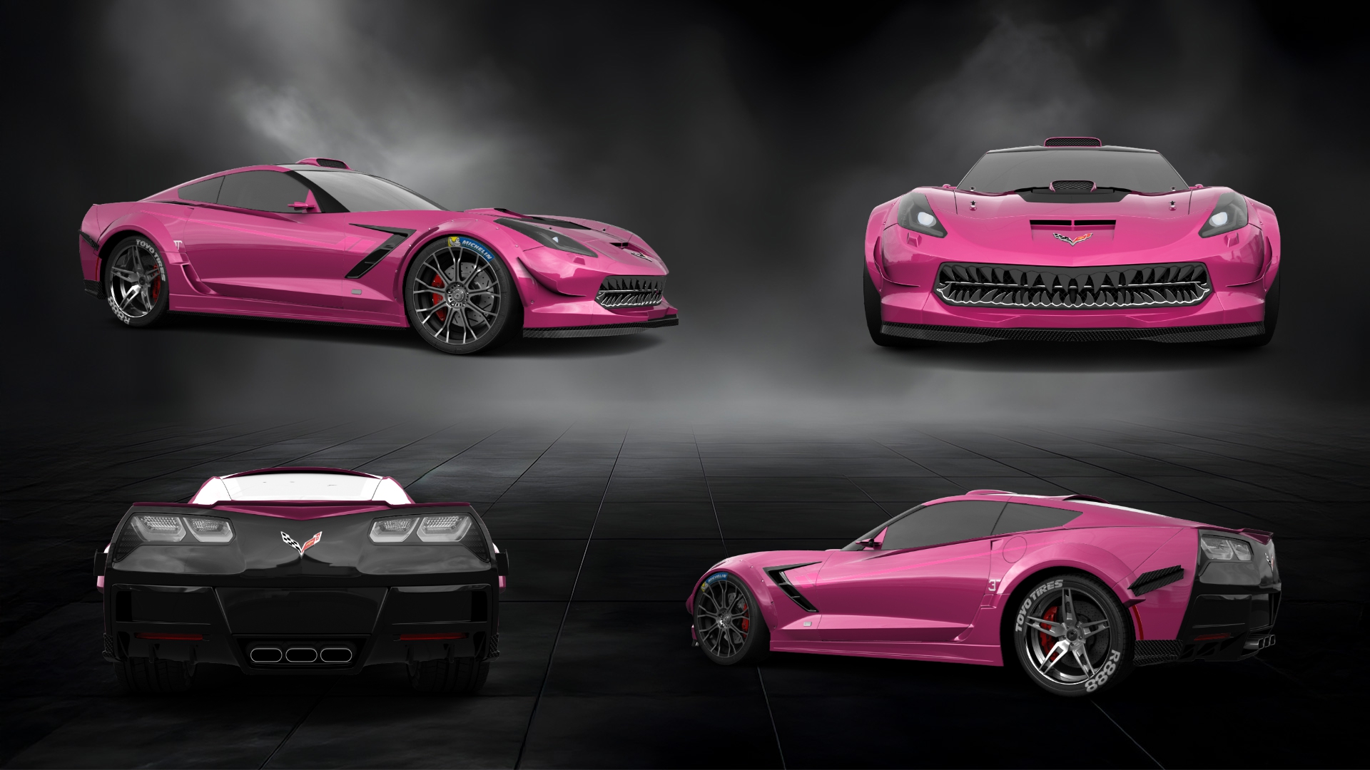 Chevrolet Corvette C7 2 Door Coupe 2015 tuning