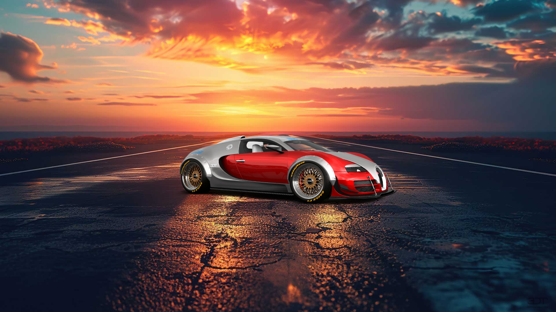 Bugatti Veyron 2 Door Coupe 2005 tuning