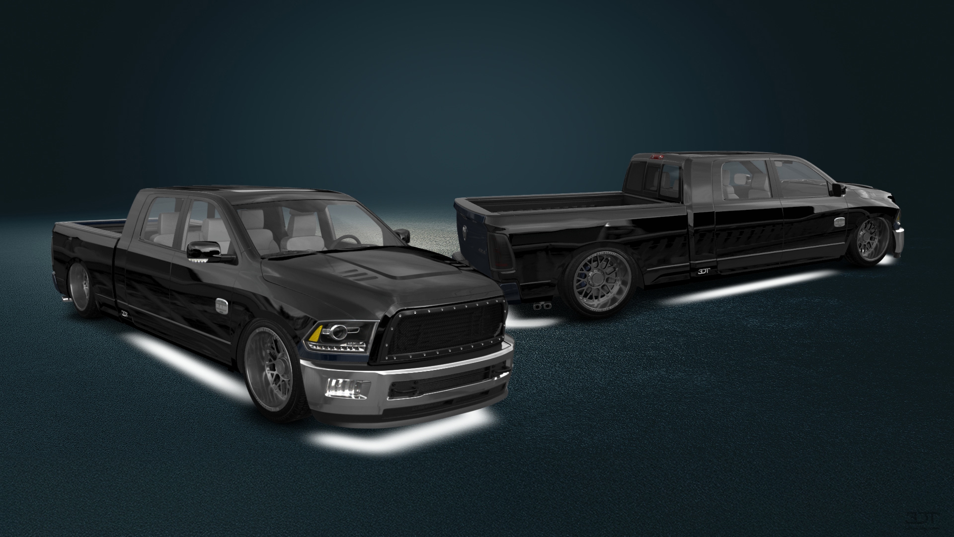 Dodge Ram 2500 Mega Cab 6.4 ft box 4 Door pickup truck 2010