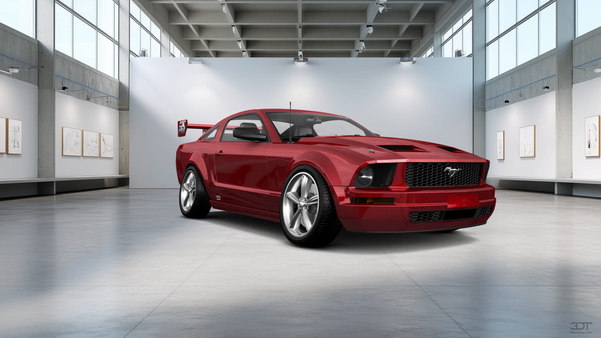 Ford Mustang 2 Door Coupe 2006 tuning