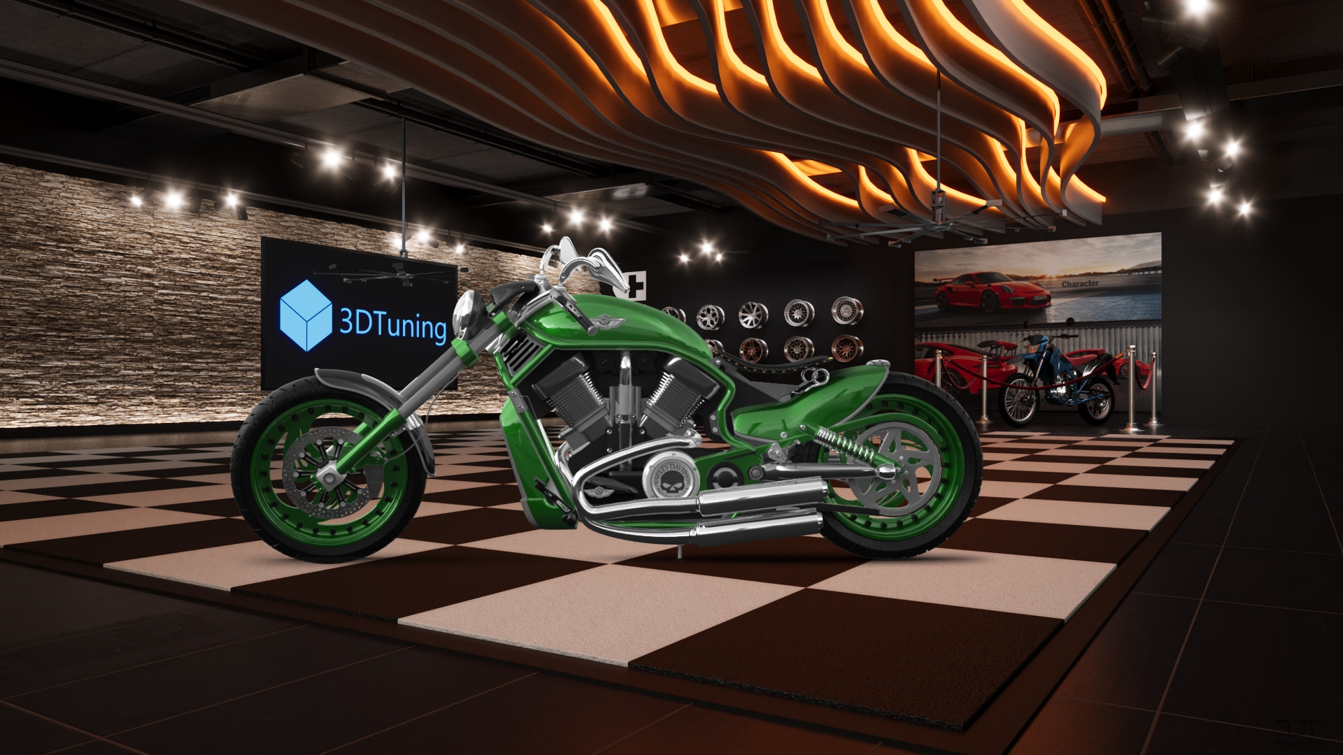 Harley-Davidson Custom Chopper Cruiser 2011