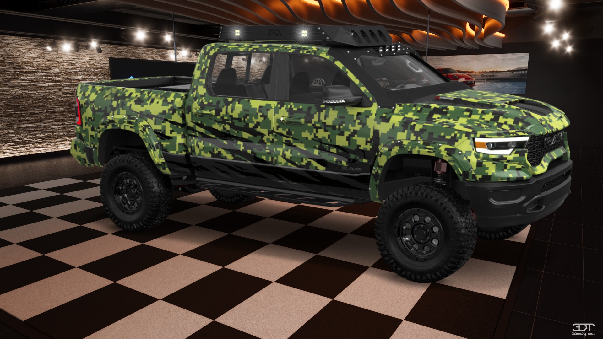 Dodge Ram 1500 TRX 4 Door pickup truck 2021