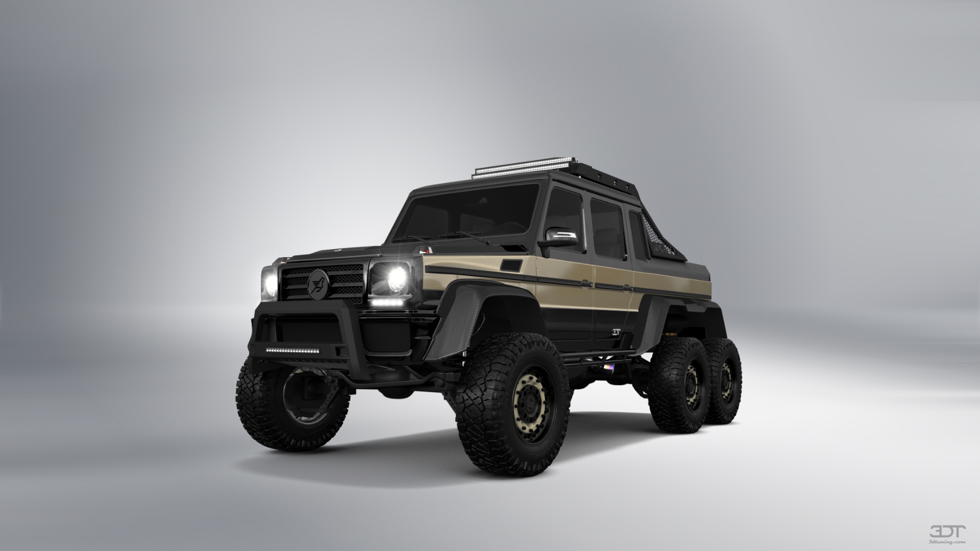 Mercedes G 63 AMG 6x6 4 Door pickup truck 2013 tuning