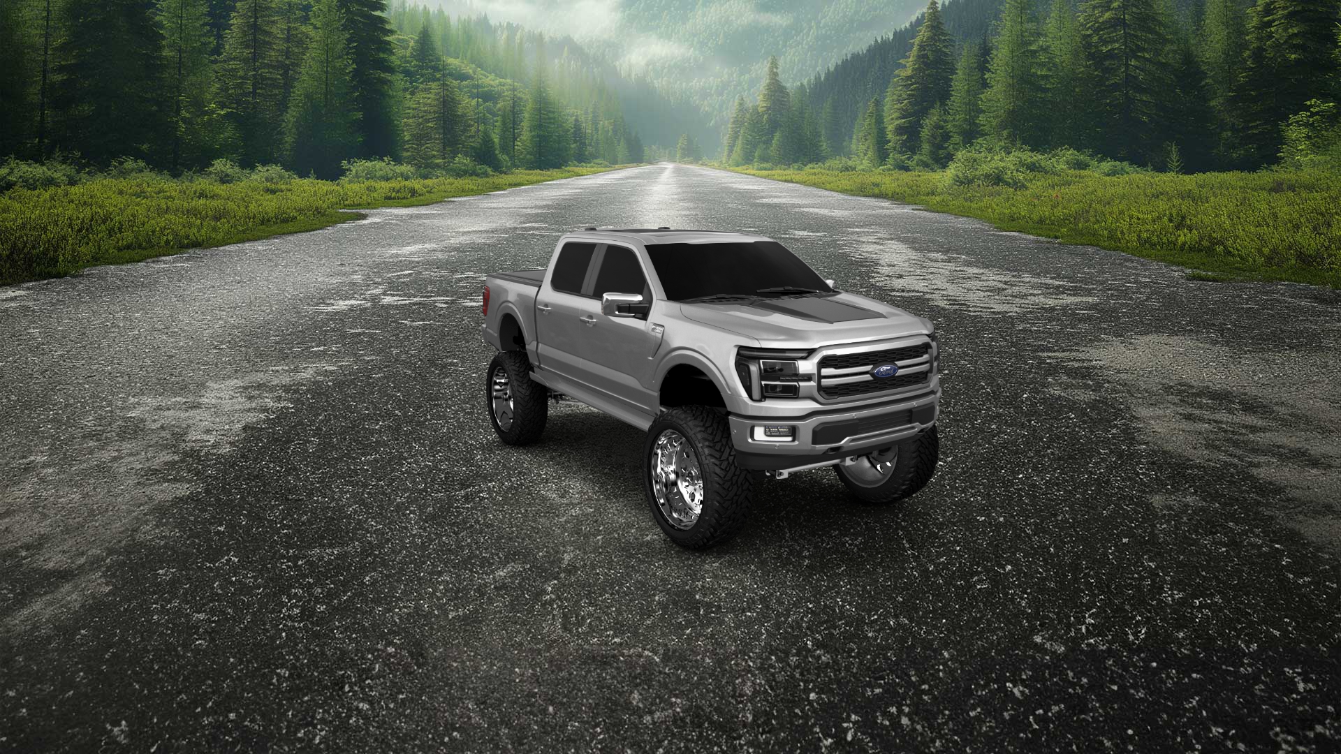 Ford F-150 SuperCrew 4 Door pickup truck 2024 tuning