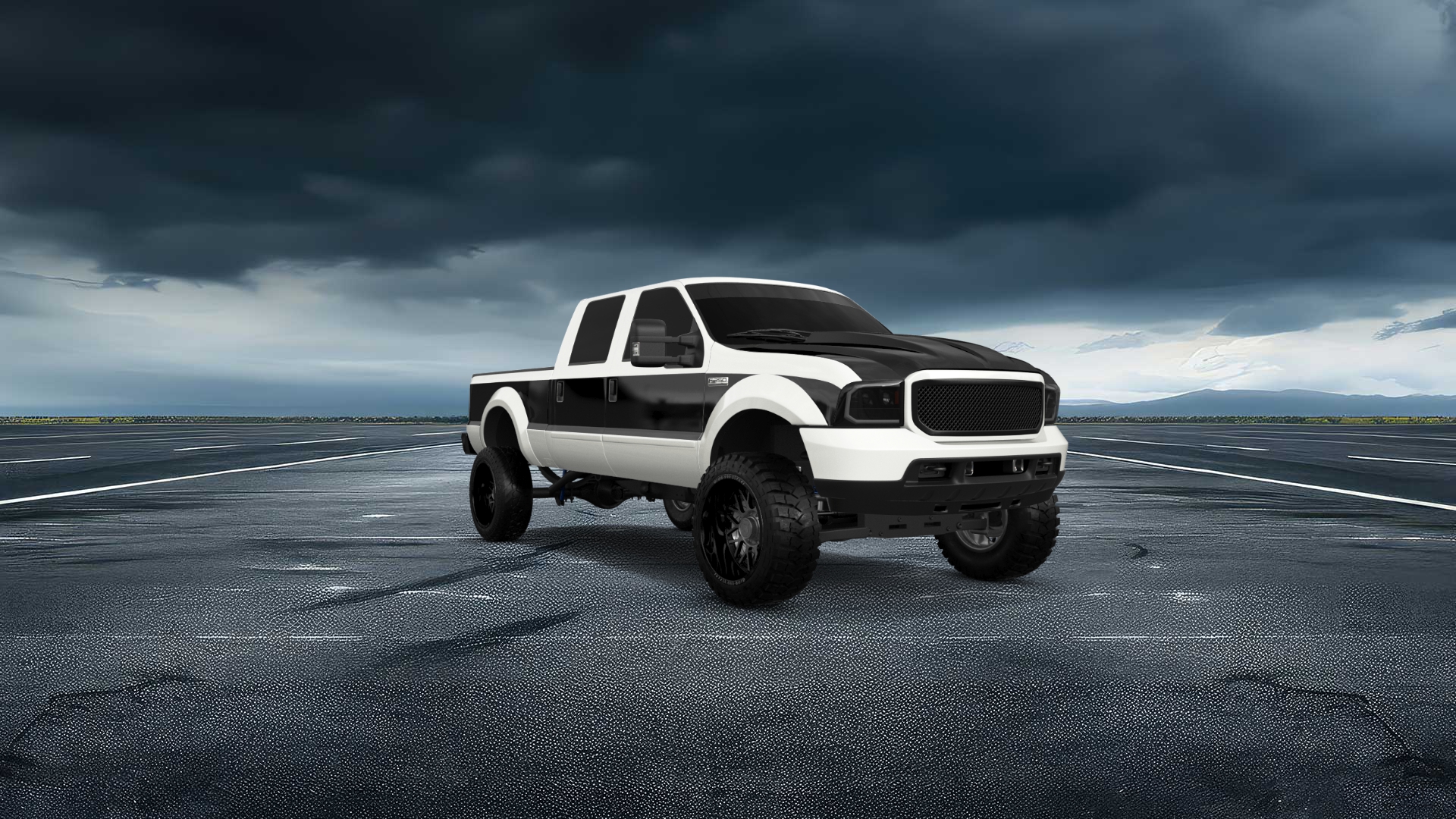 Ford F-250 Crew Cab 4 Door pickup truck 1999