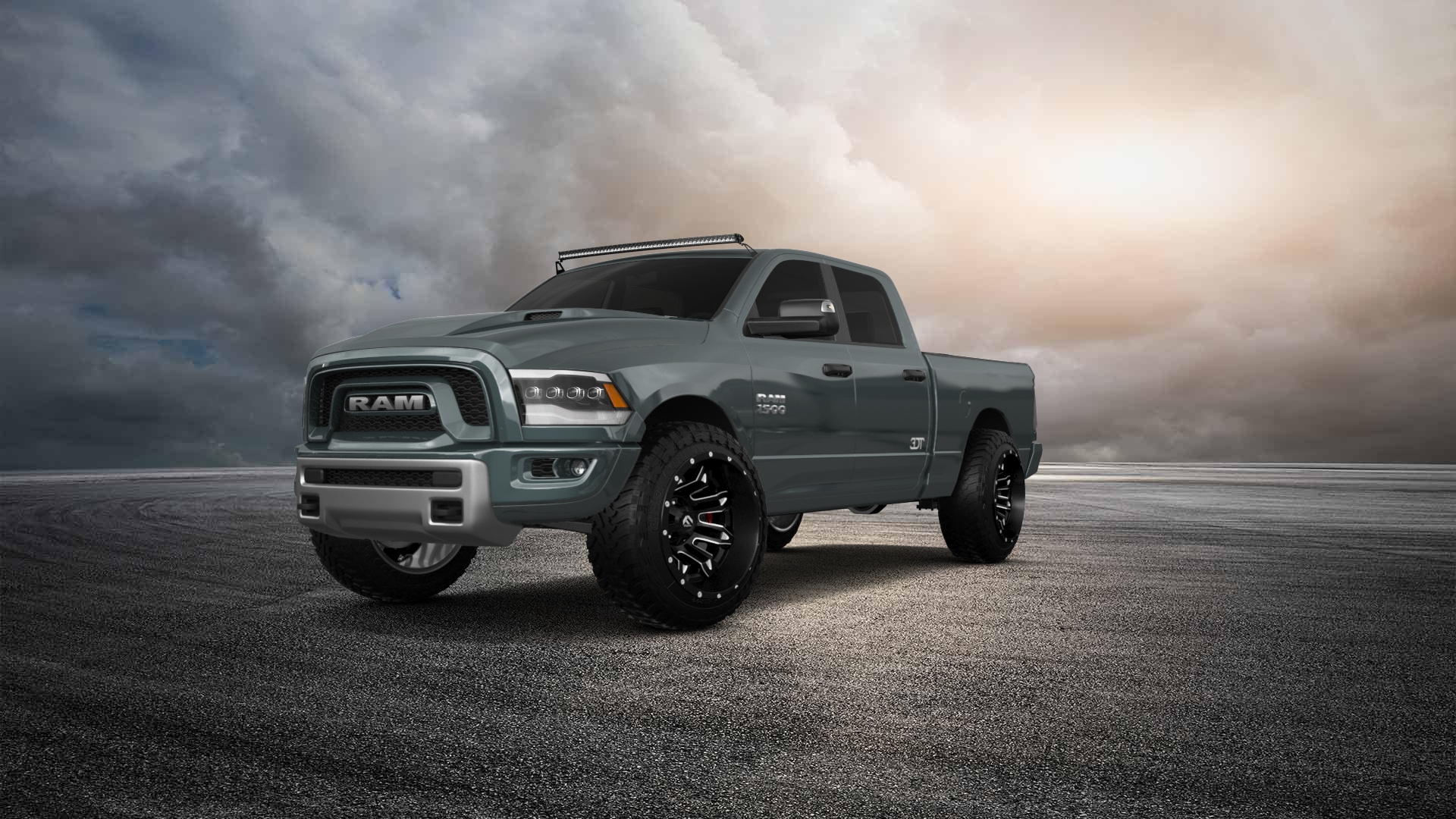 Dodge Ram 1500 6.4 ft box 4 Door pickup truck 2013 tuning